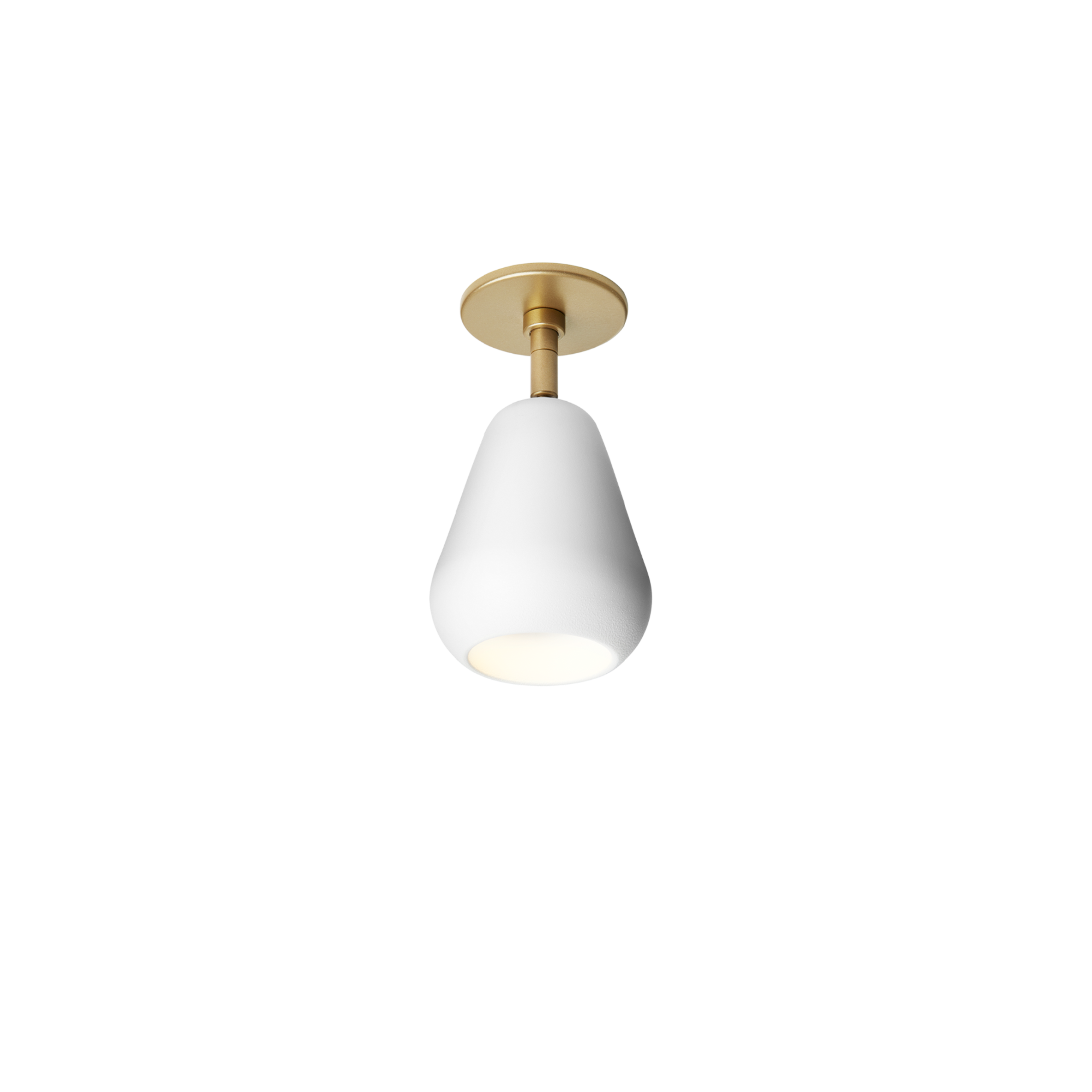 ANOLI wall lamp in gold with white