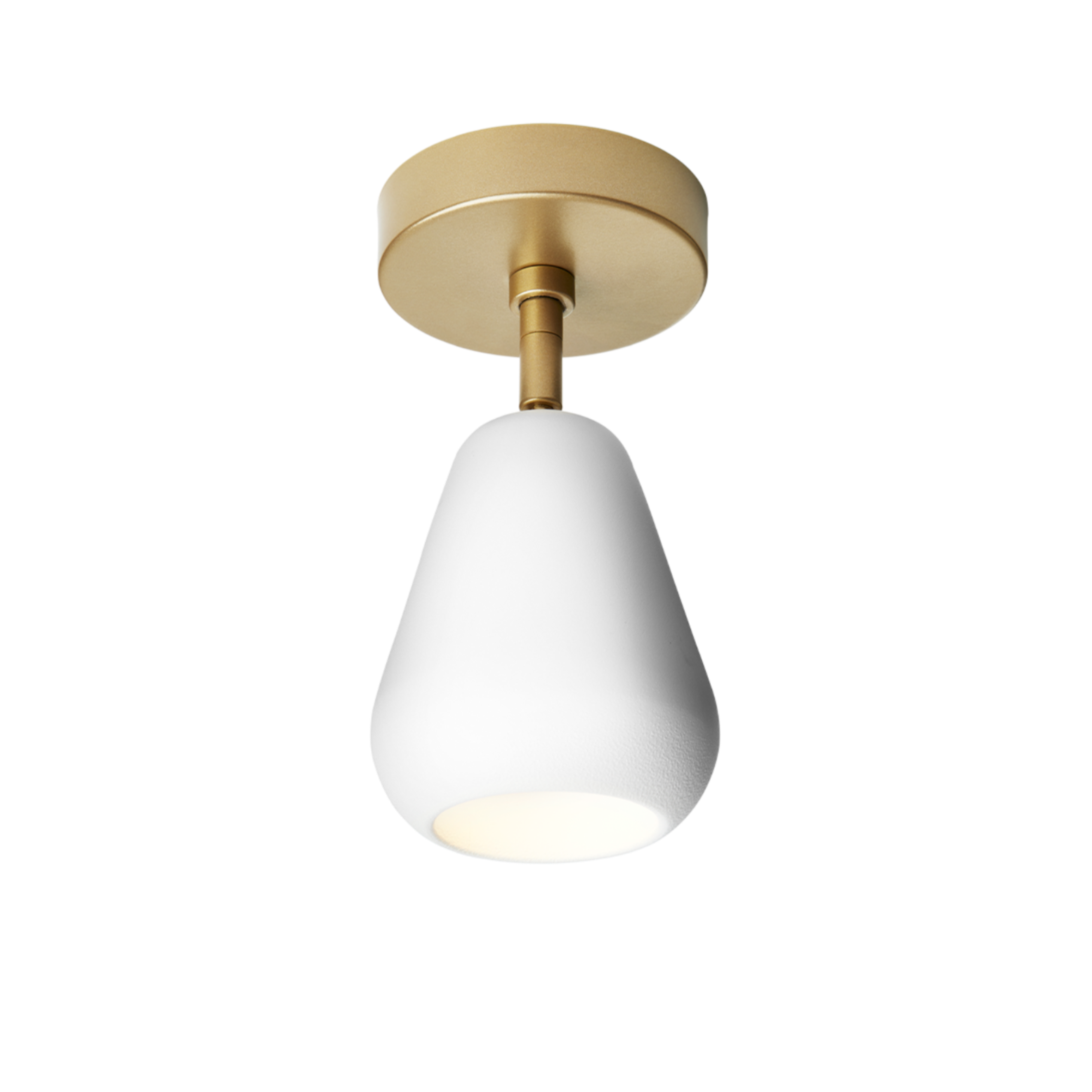 ANOLI wall lamp in gold with white