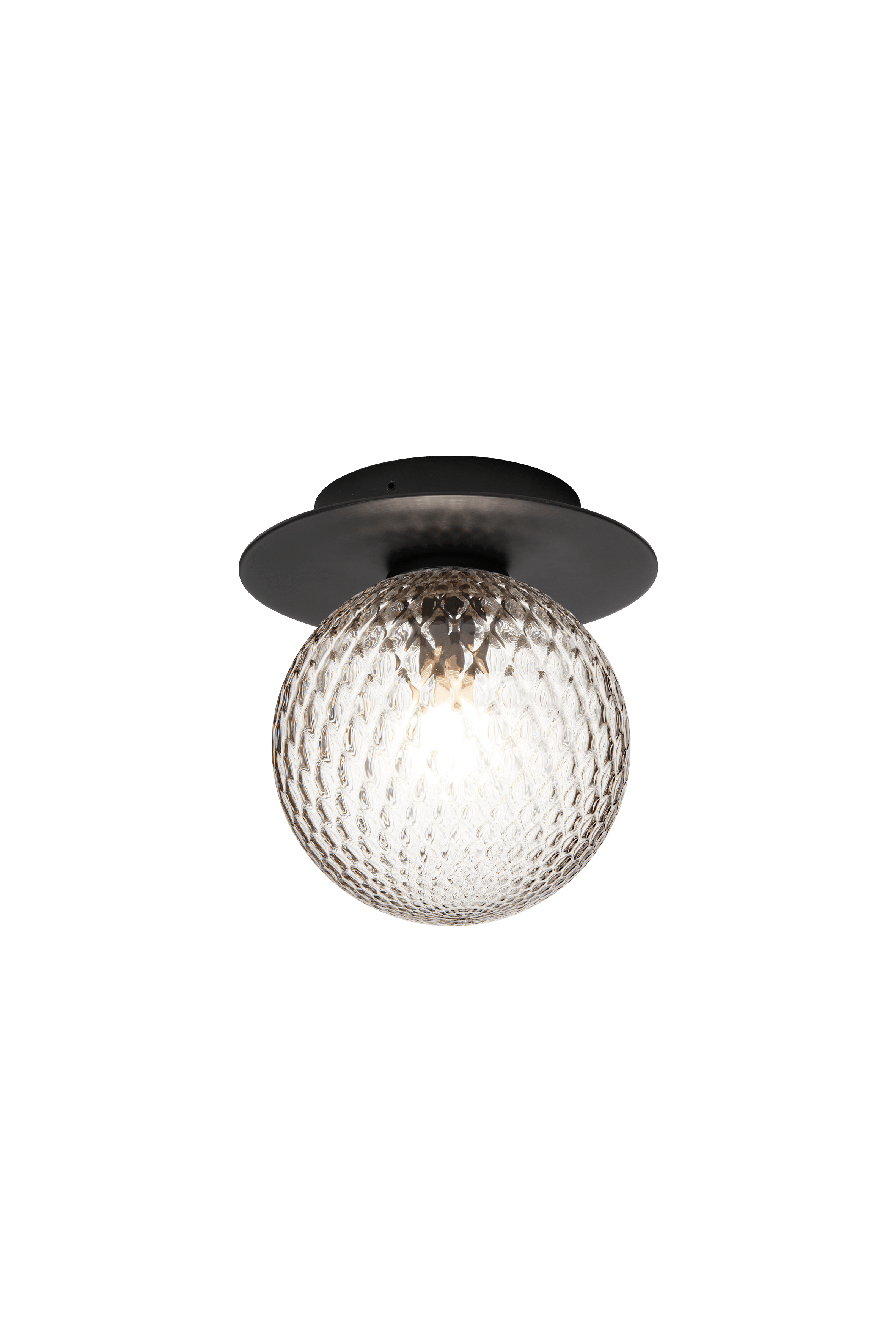 Outdoor Wall Light LIILA Black with Transparent Glass
