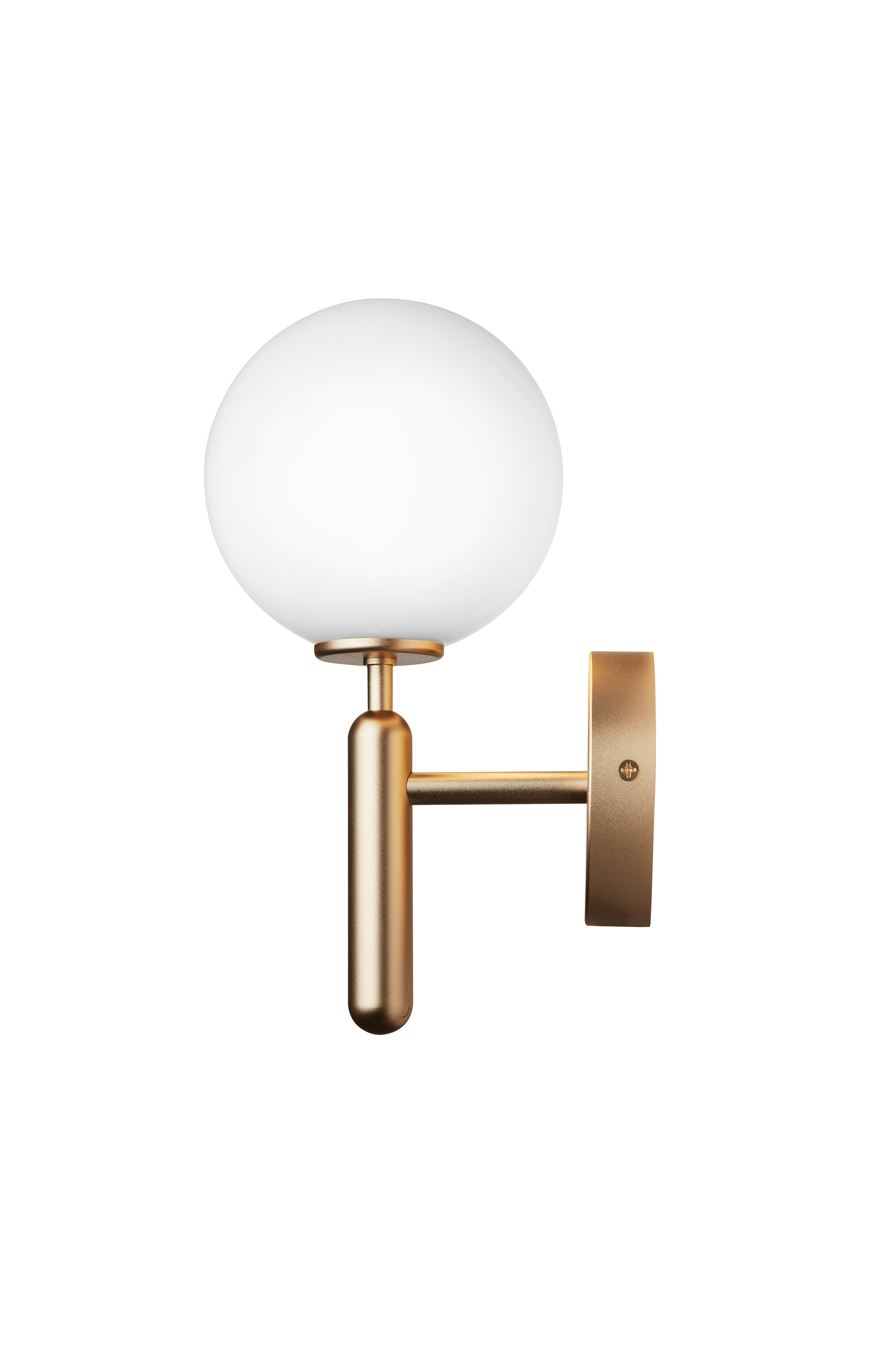 MIIRA Wall Lamp in Brass with Opal Glass