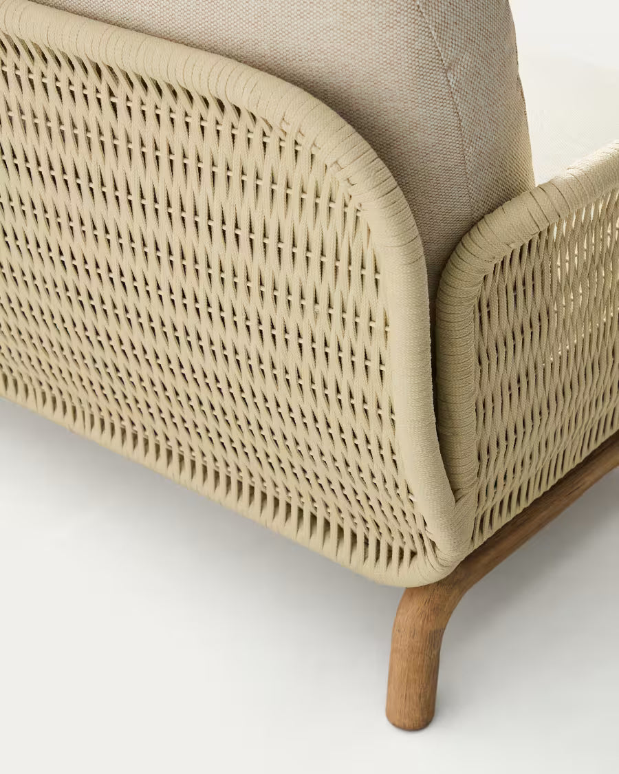 Zweisitzer Garten-Sofa ALIPA beige