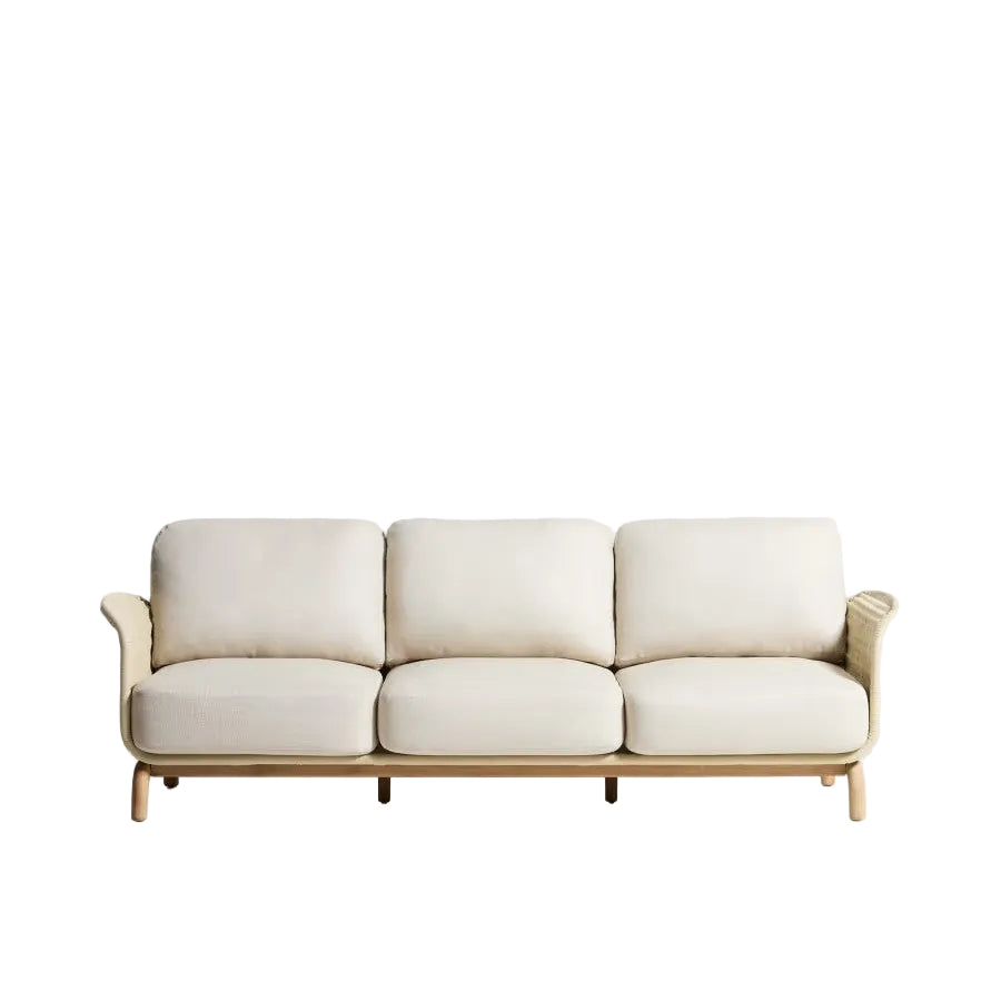 3-Sitzer Garten-Sofa ALIPA beige