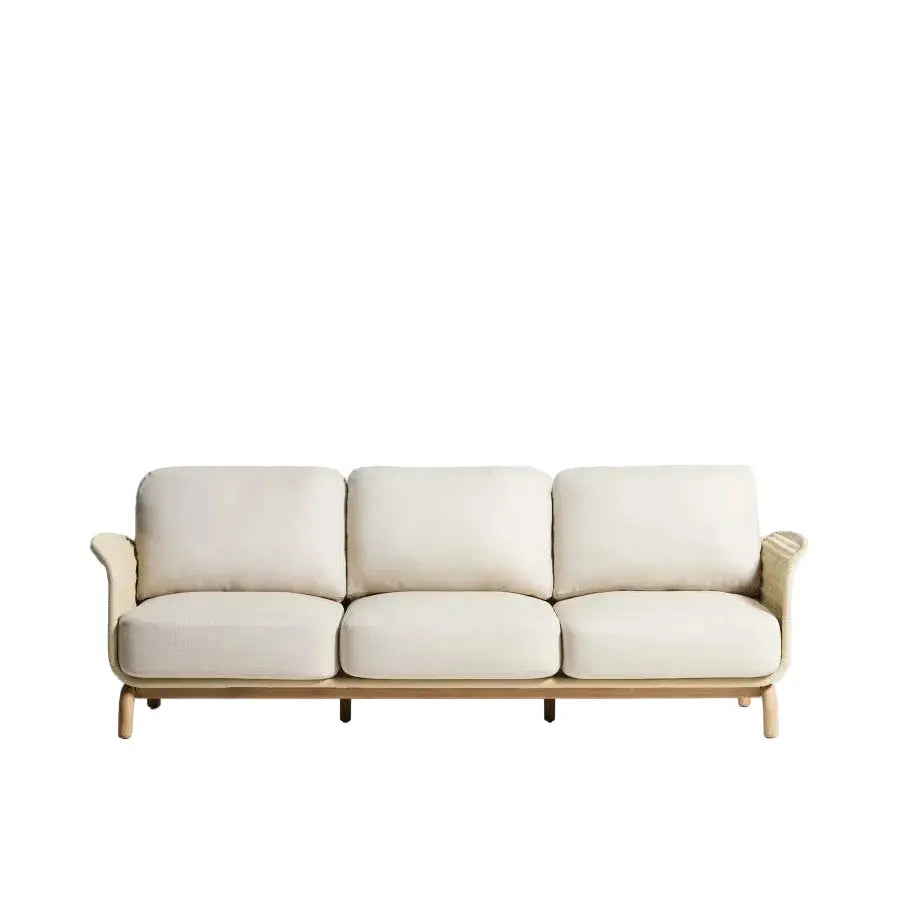 Sofa ogrodowa 3-osobowa ALIPA beżowy – Kave Home