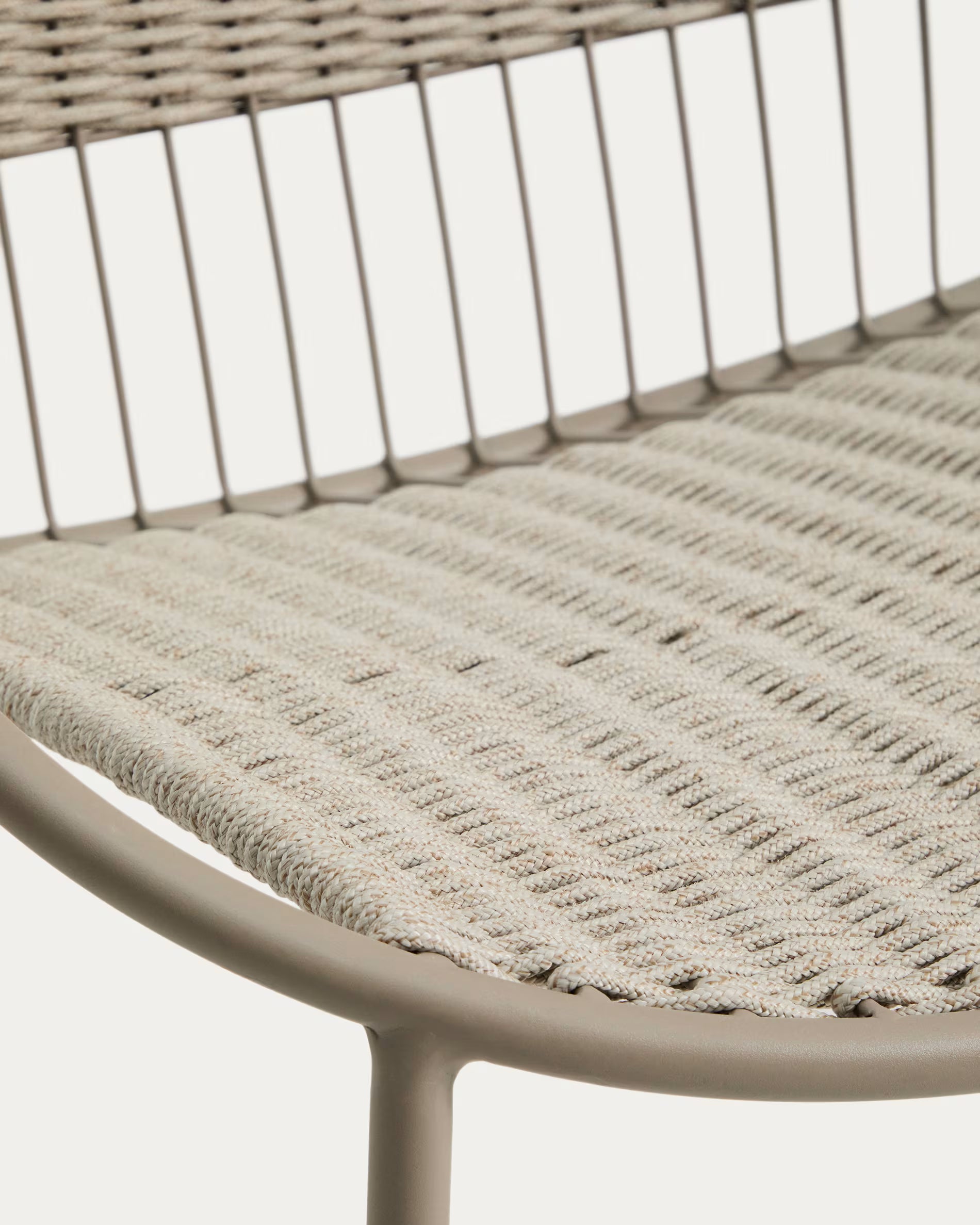ATRANI Beige Rocking Garden Chair