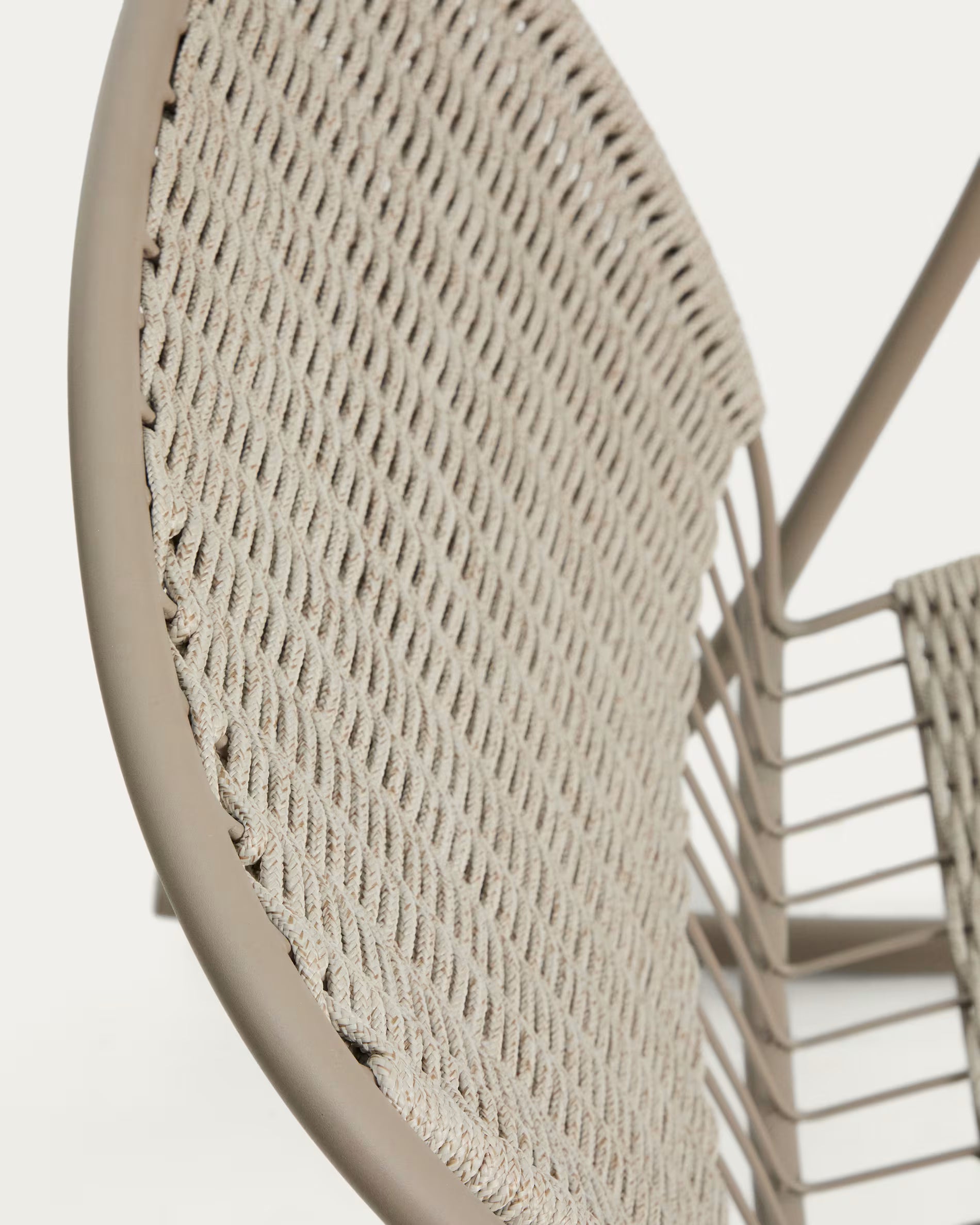 ATRANI Beige Rocking Garden Chair
