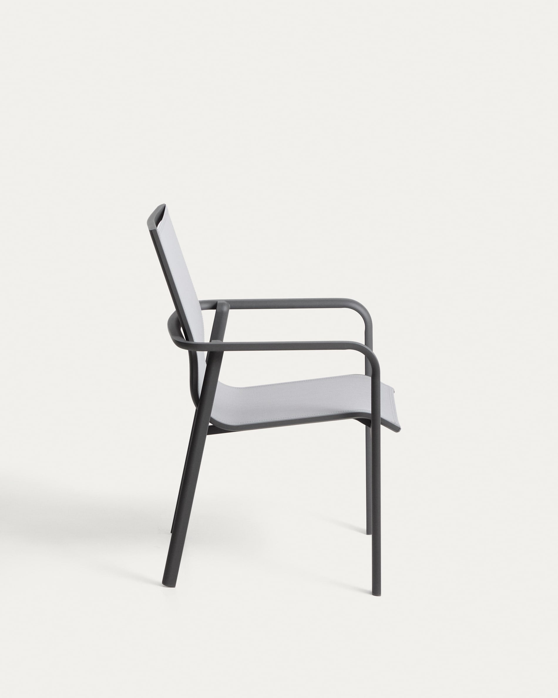 CANEA garden chair graphite