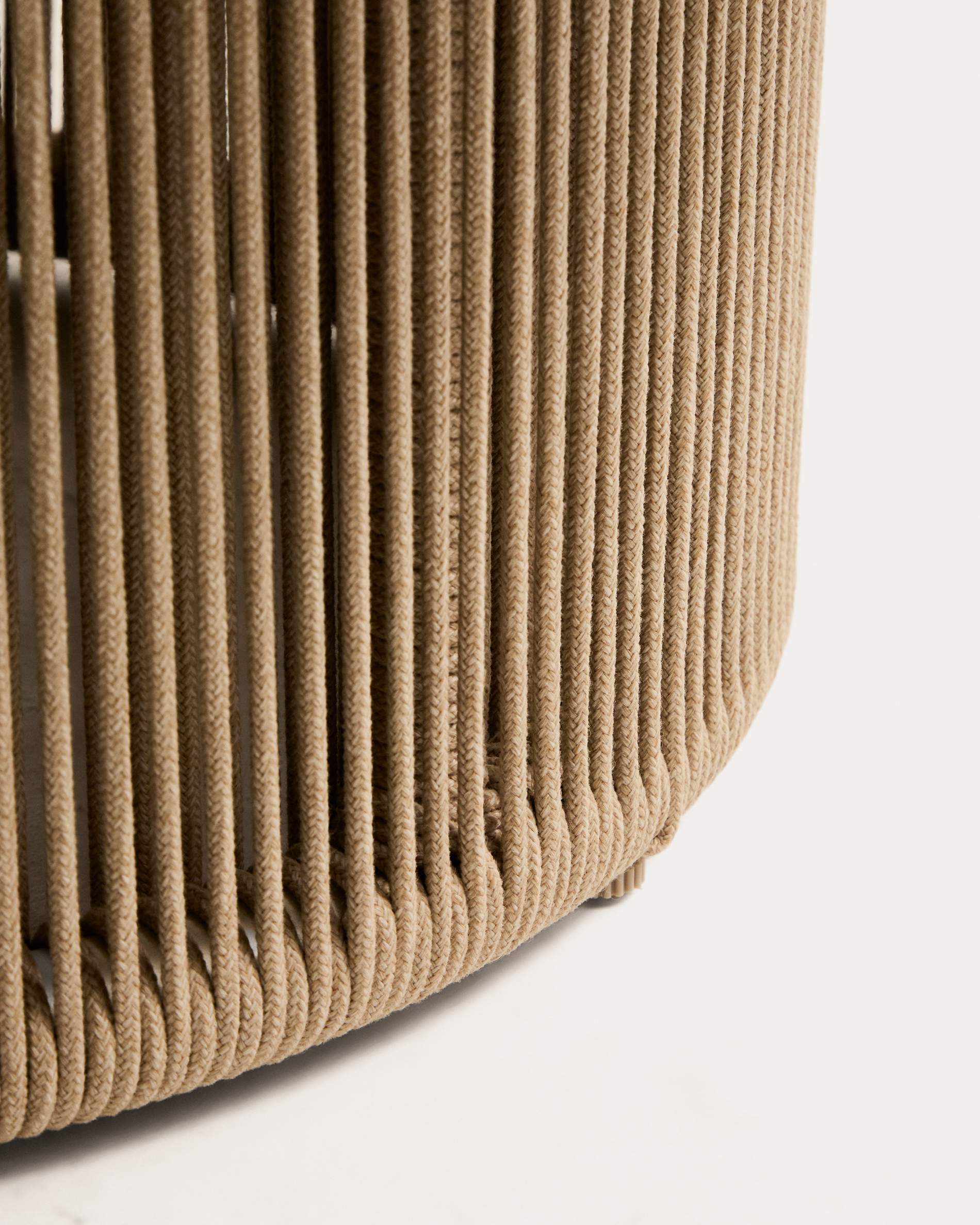 Gartenkaffee-Tisch OROSEI ecru mit beige