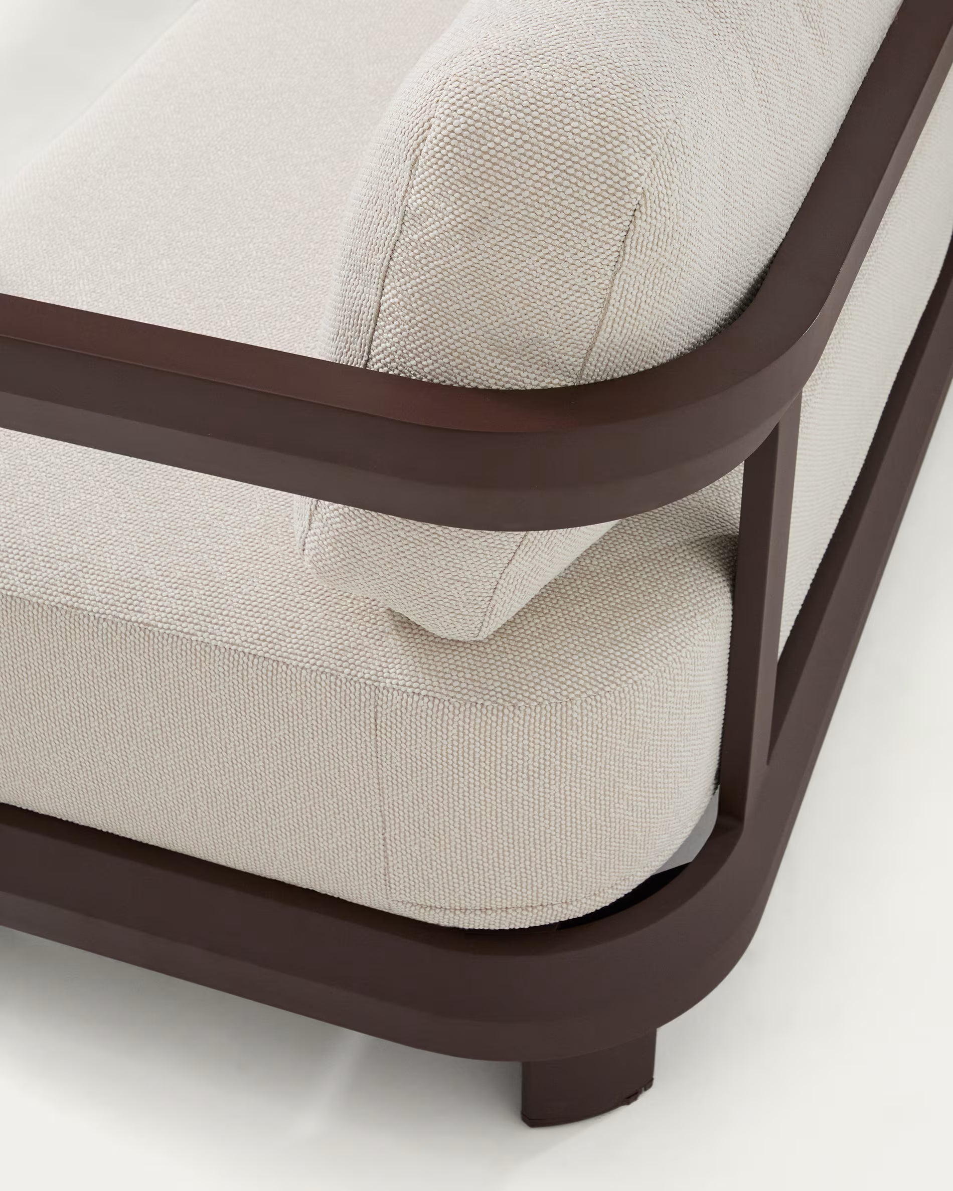 4-Piece Garden Set NERANO Brown