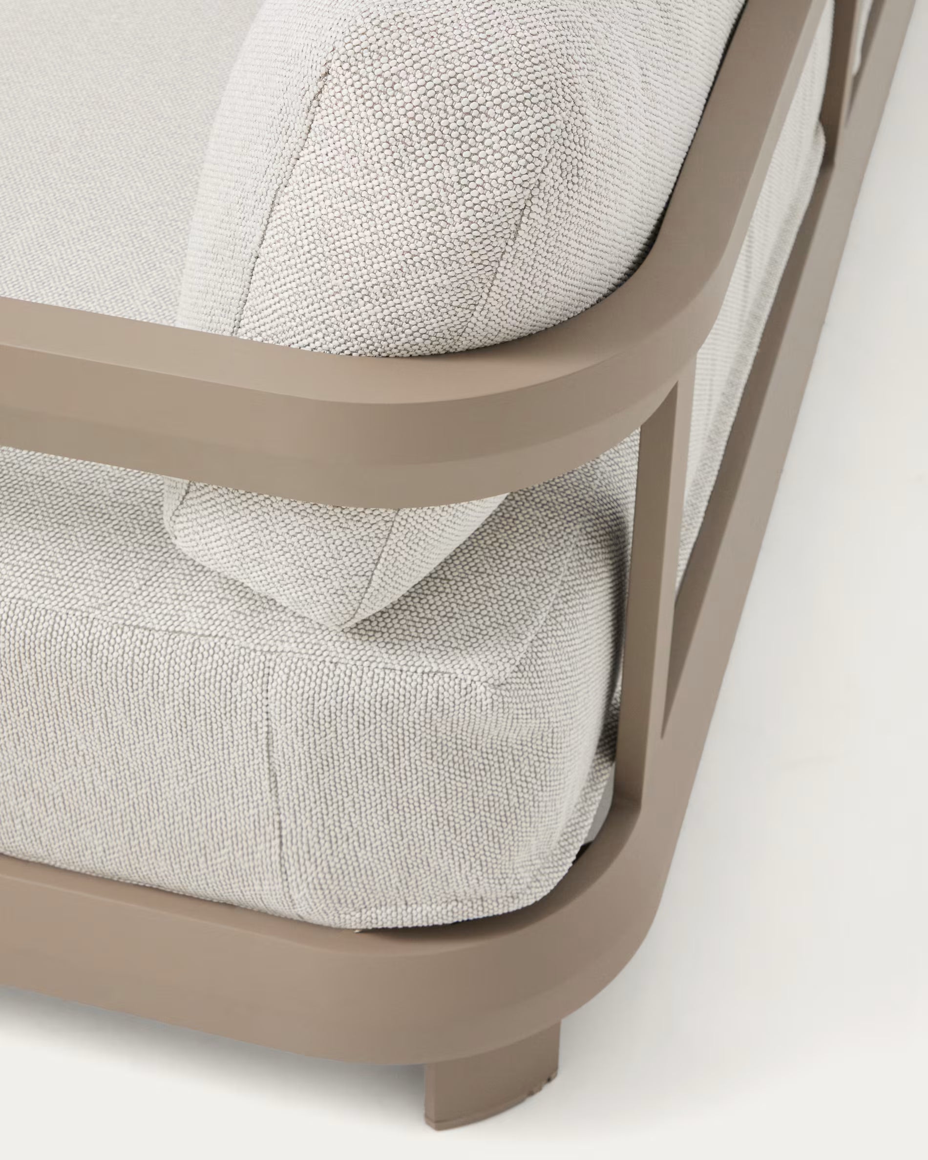 Gartenmöbelset NERANO in Grau-Beige
