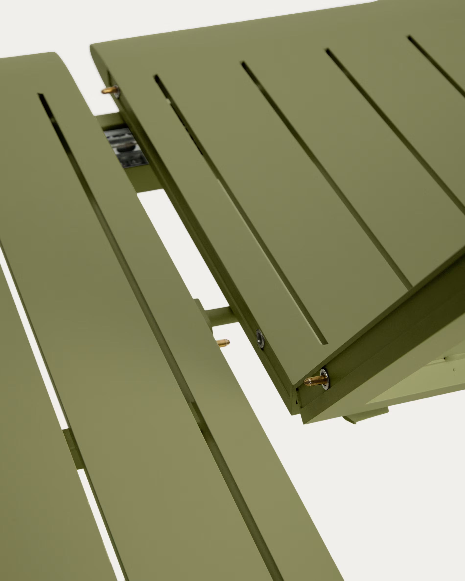 Gartenmöbelset BRELA grün mit Aluminiumgestell