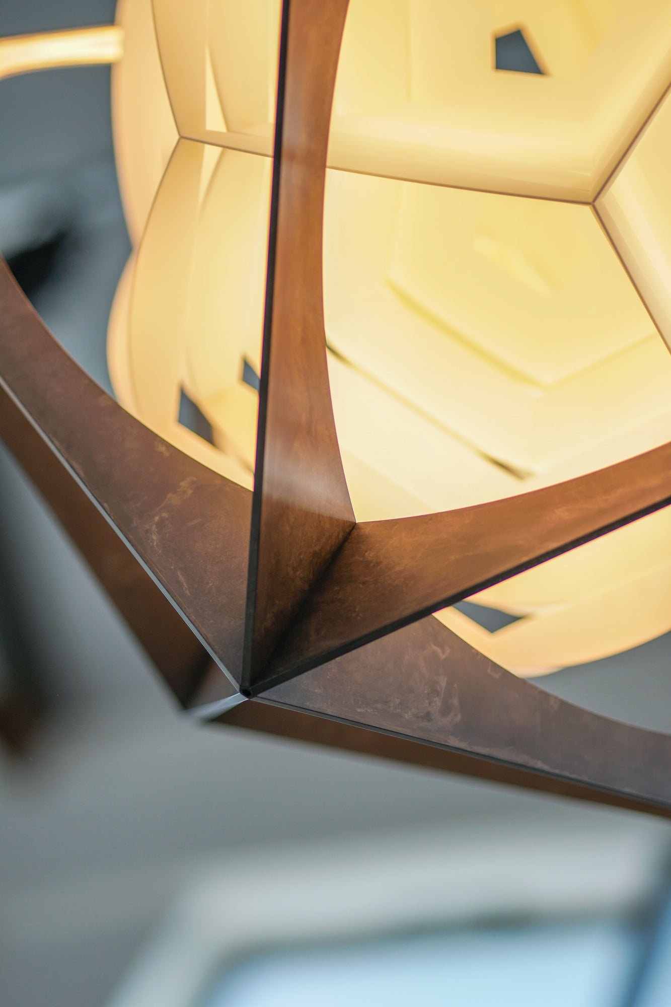 Pendelleuchte OE QUASI dunkles Aluminium