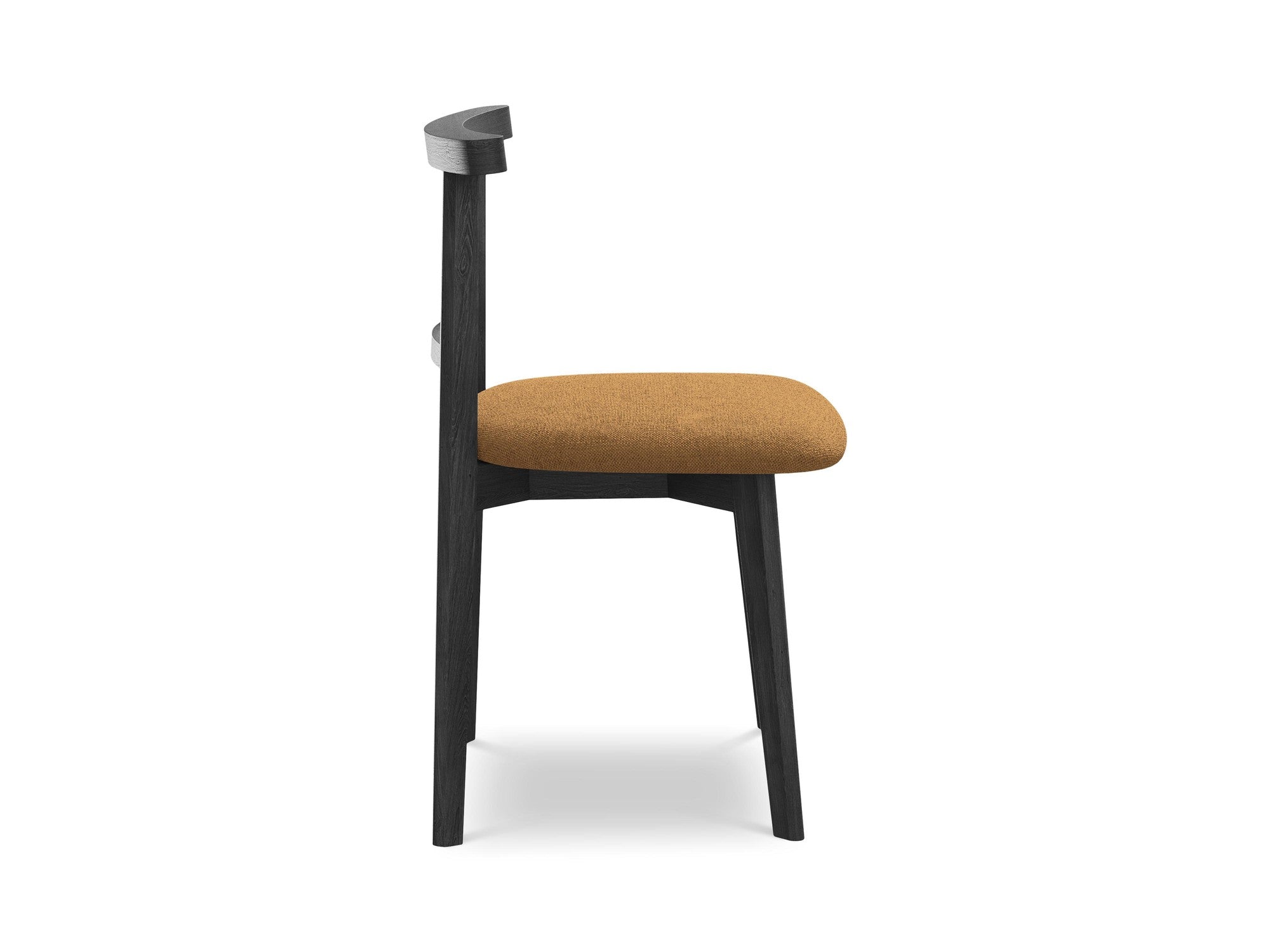 OHELO Chair in Terracotta with Black Beech Base