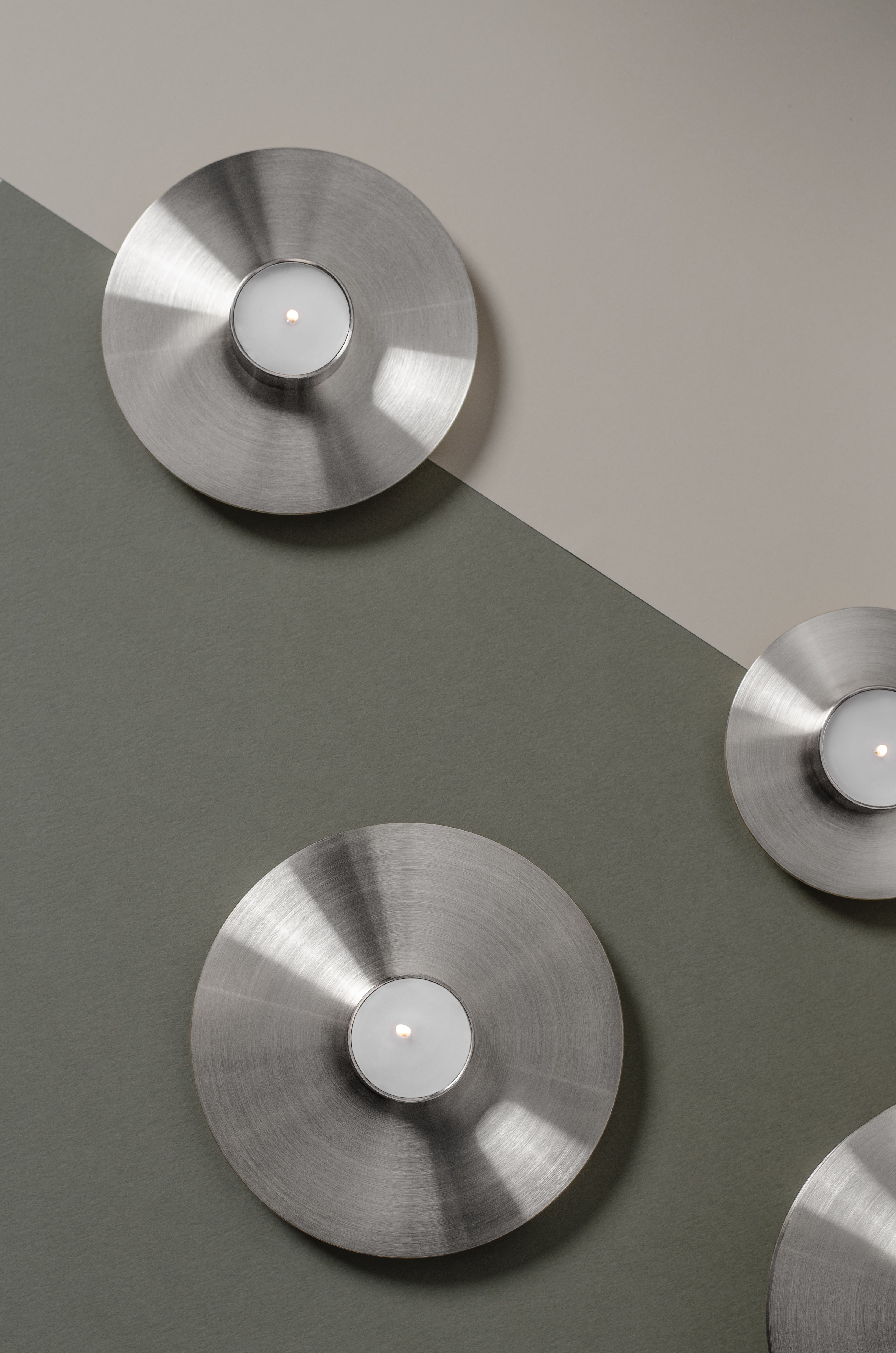 ORB Stahl Kerzenhalter Set