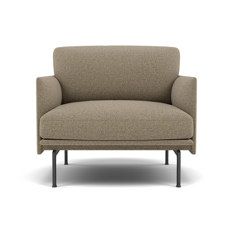 OUTLINE SOFT Armchair - Customizable