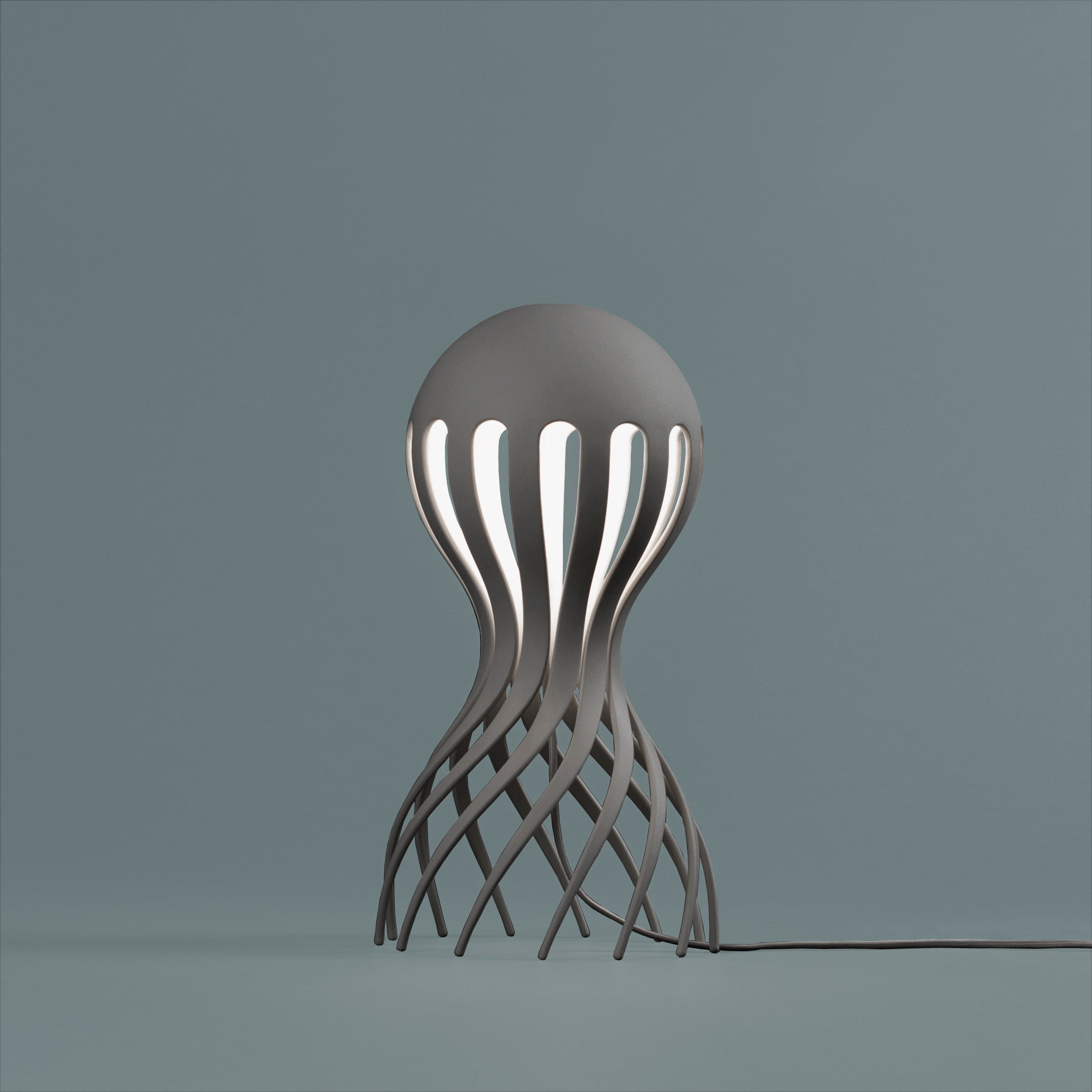 Tischlampe CIRRATA grau