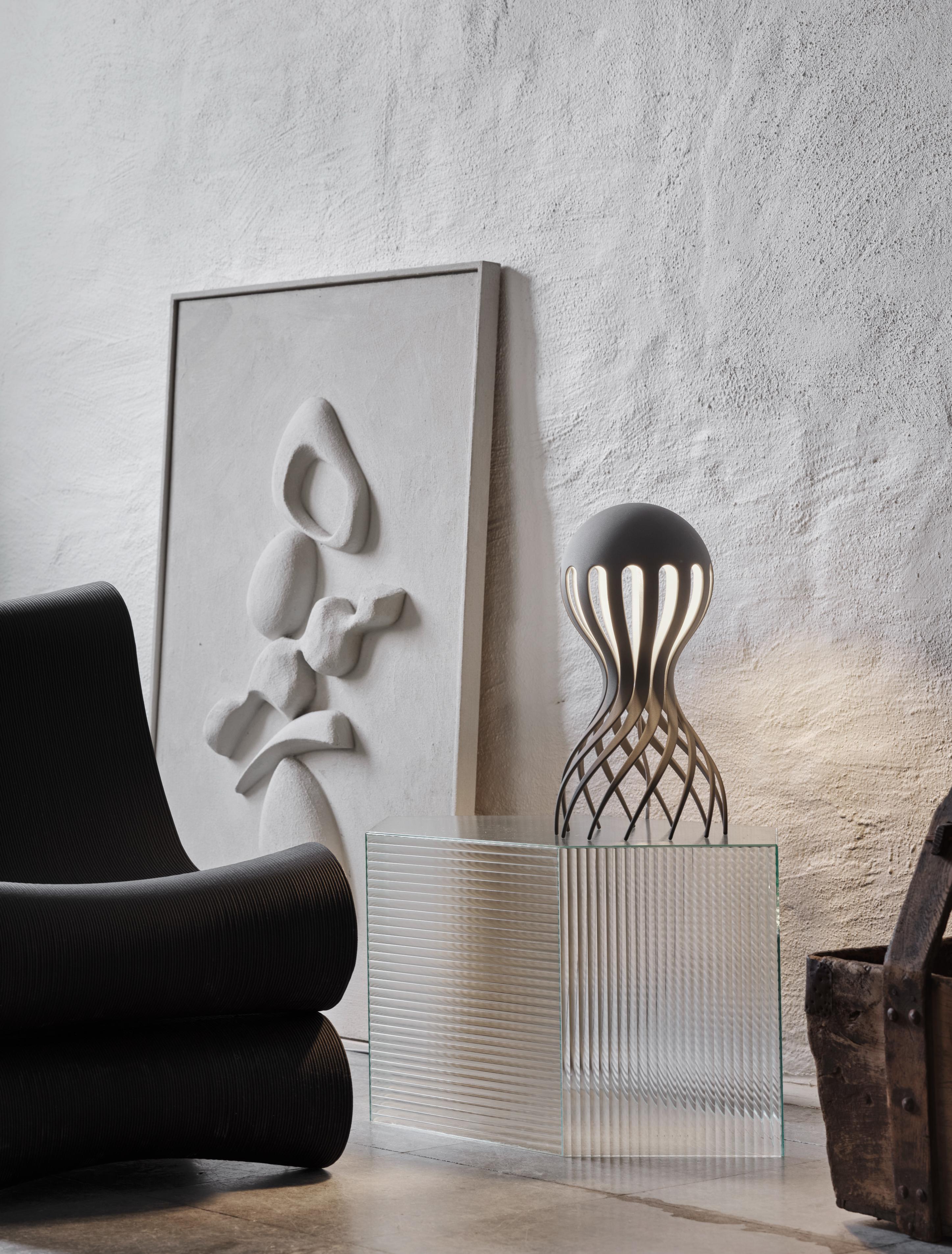 Tischlampe CIRRATA grau