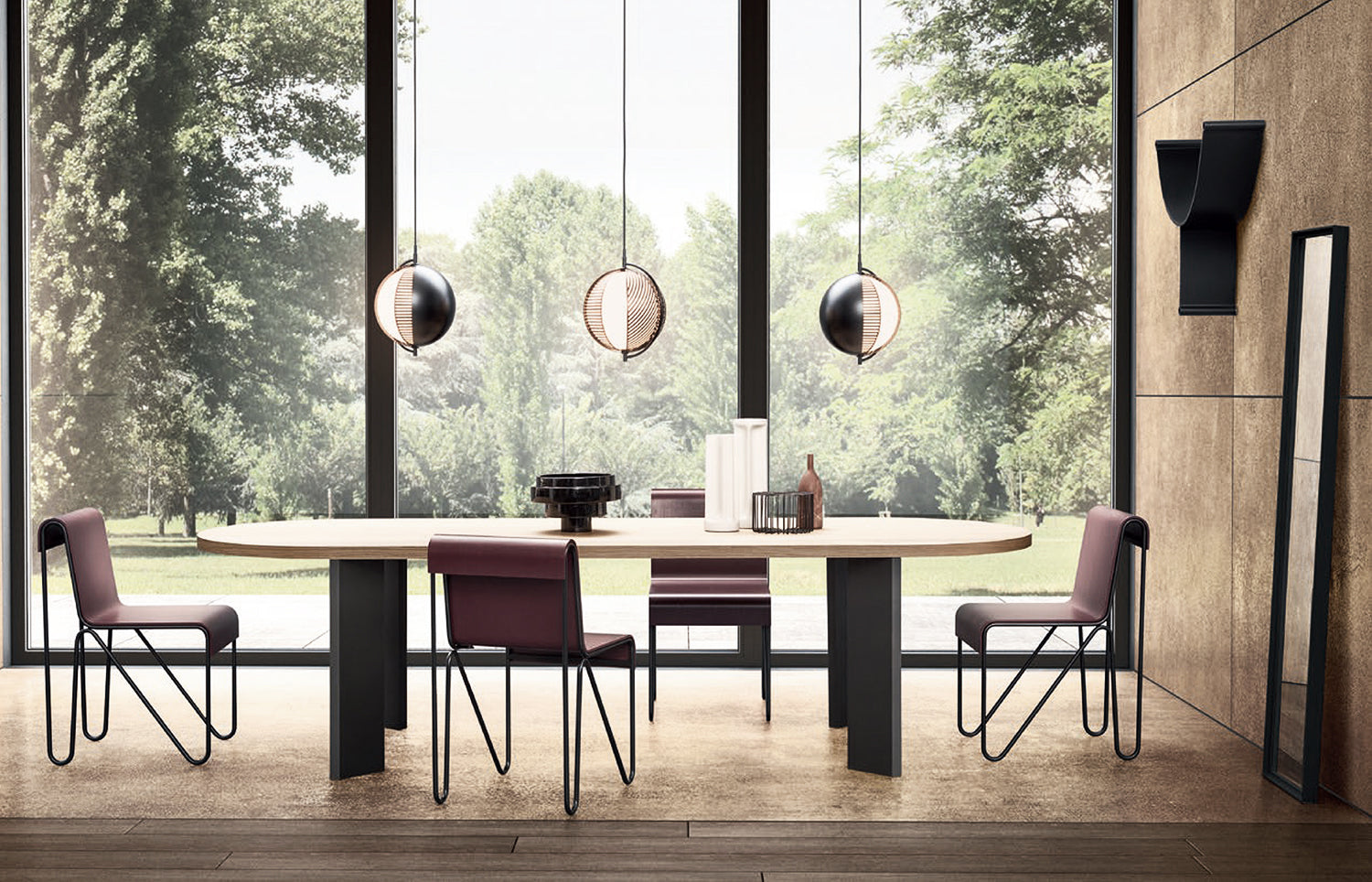 Pendelleuchte MONDO schwarz