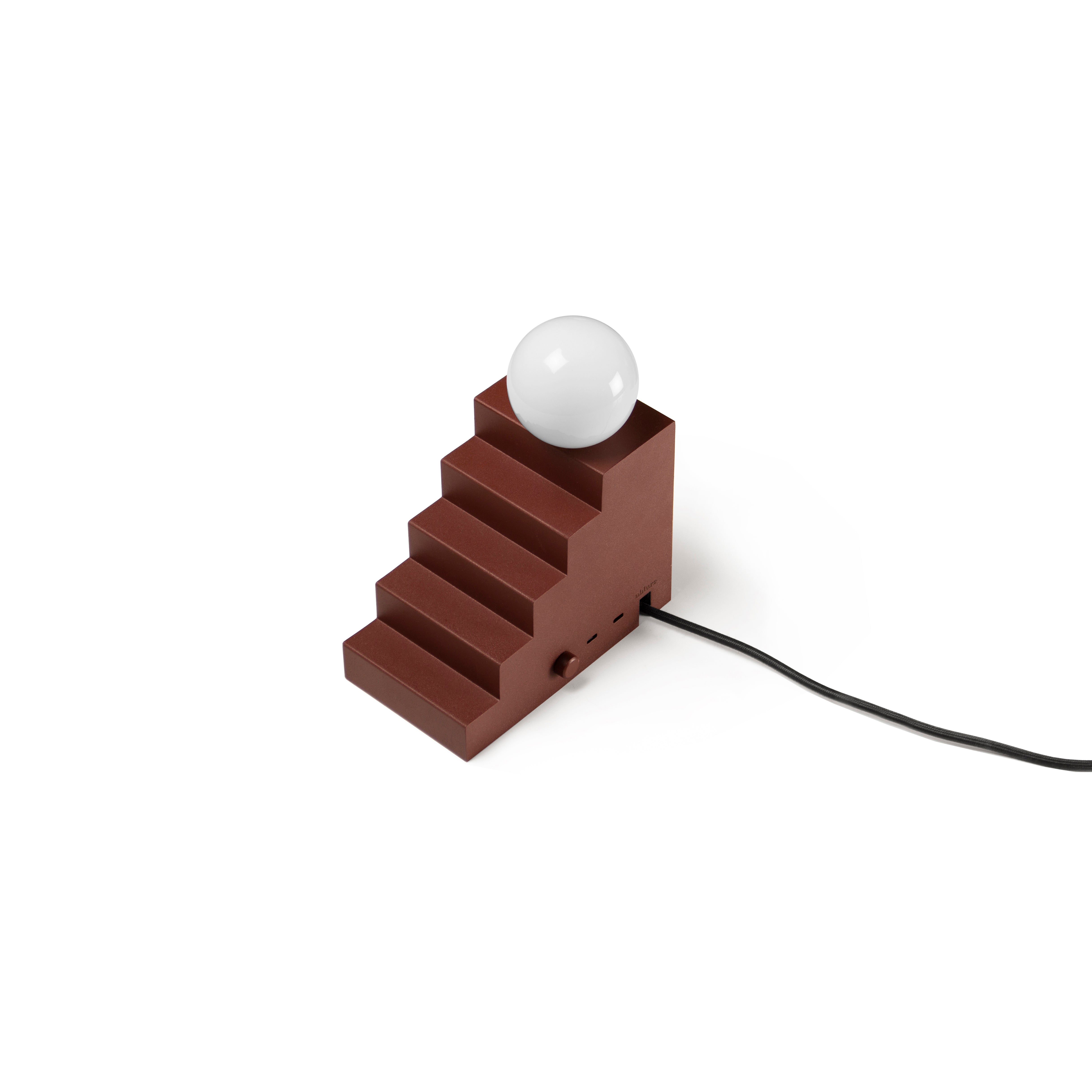 Tischlampe STAIR rot