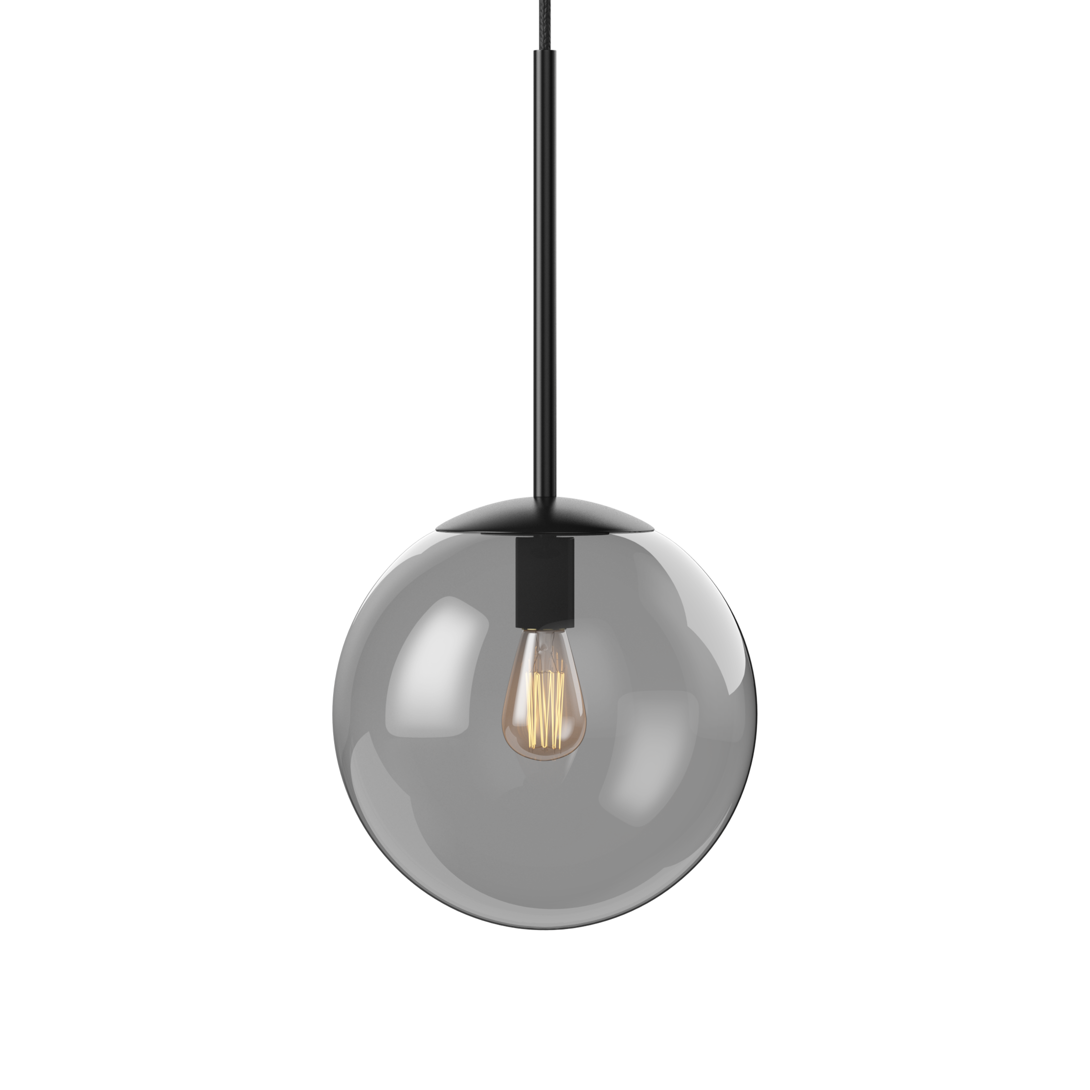 Schwarze Kugel hängende Lampe