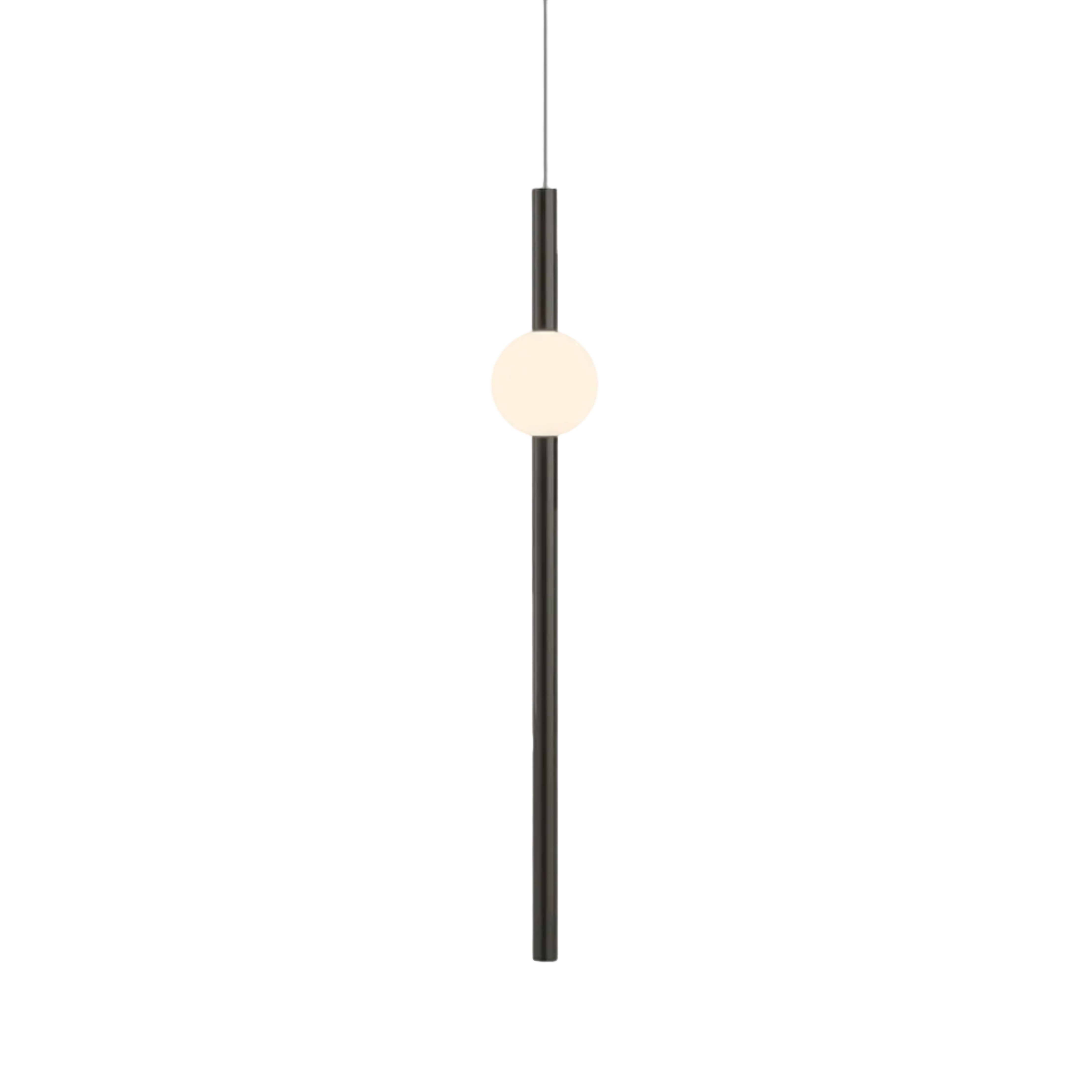 Lampa wisząca ORION GLOBE polerowany gunmetal
