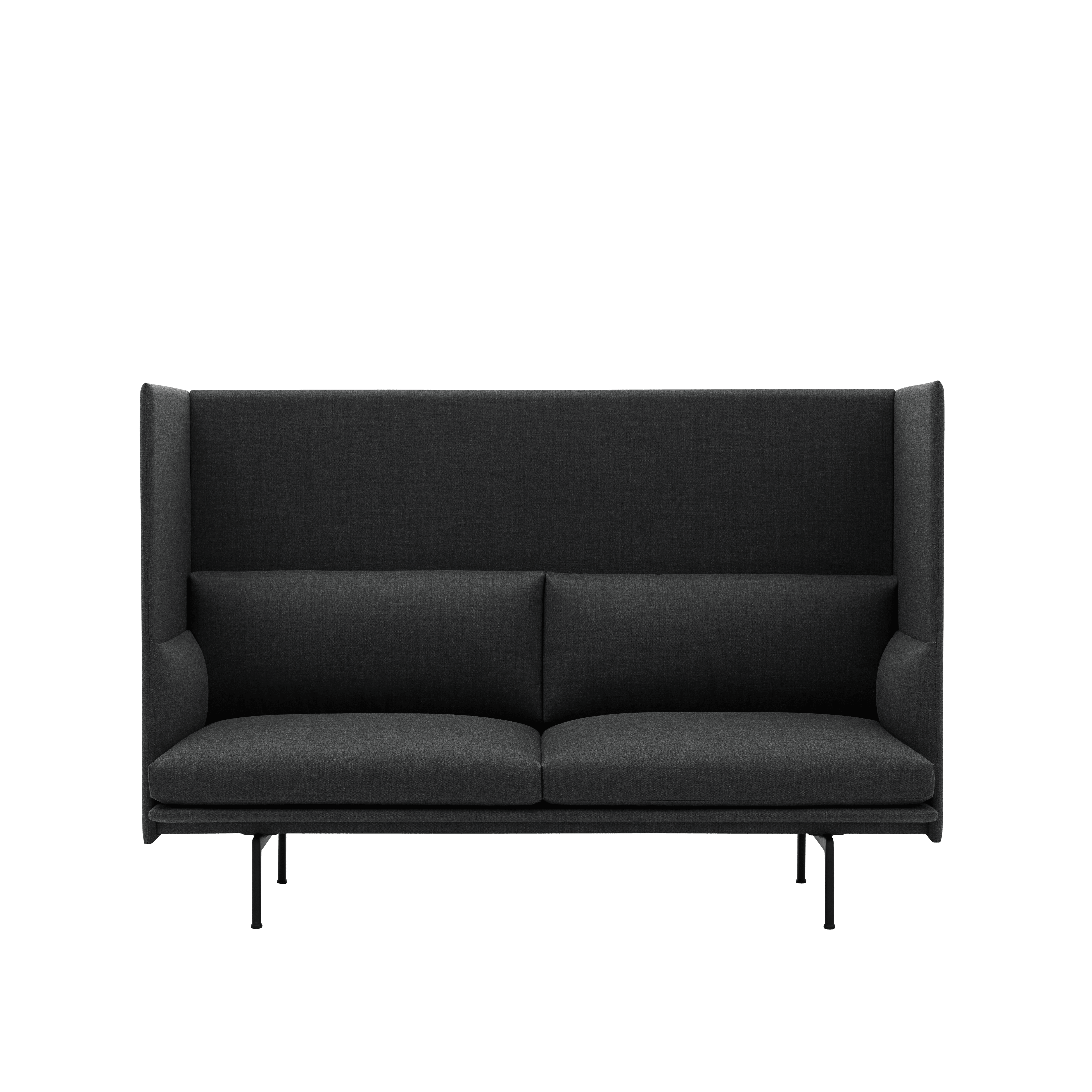 Sofa 2-osobowa OUTLINE HIGHBACK tapicerowana