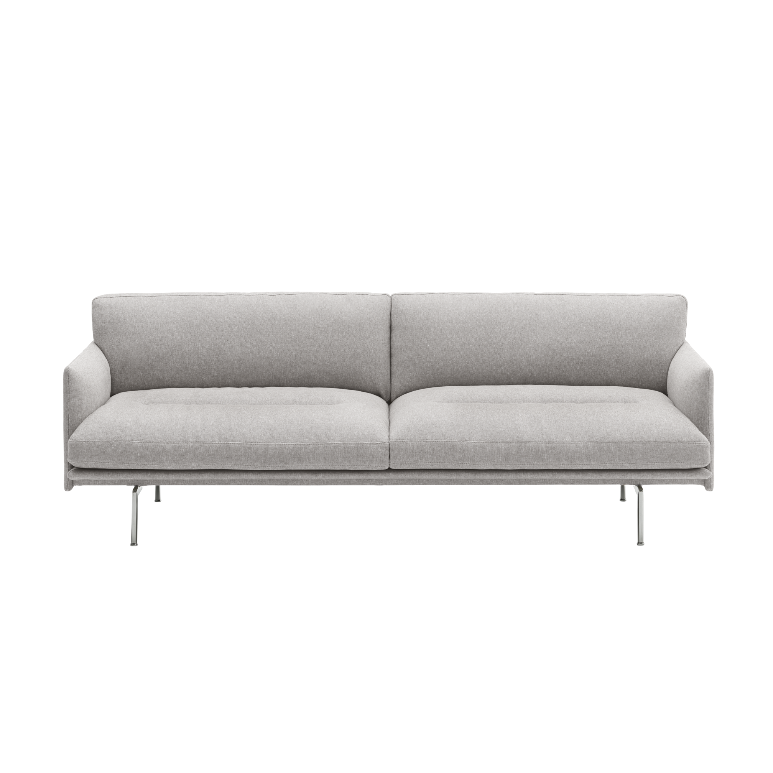 Sofa für 3 Personen OUTLINE SOFT gepolstert