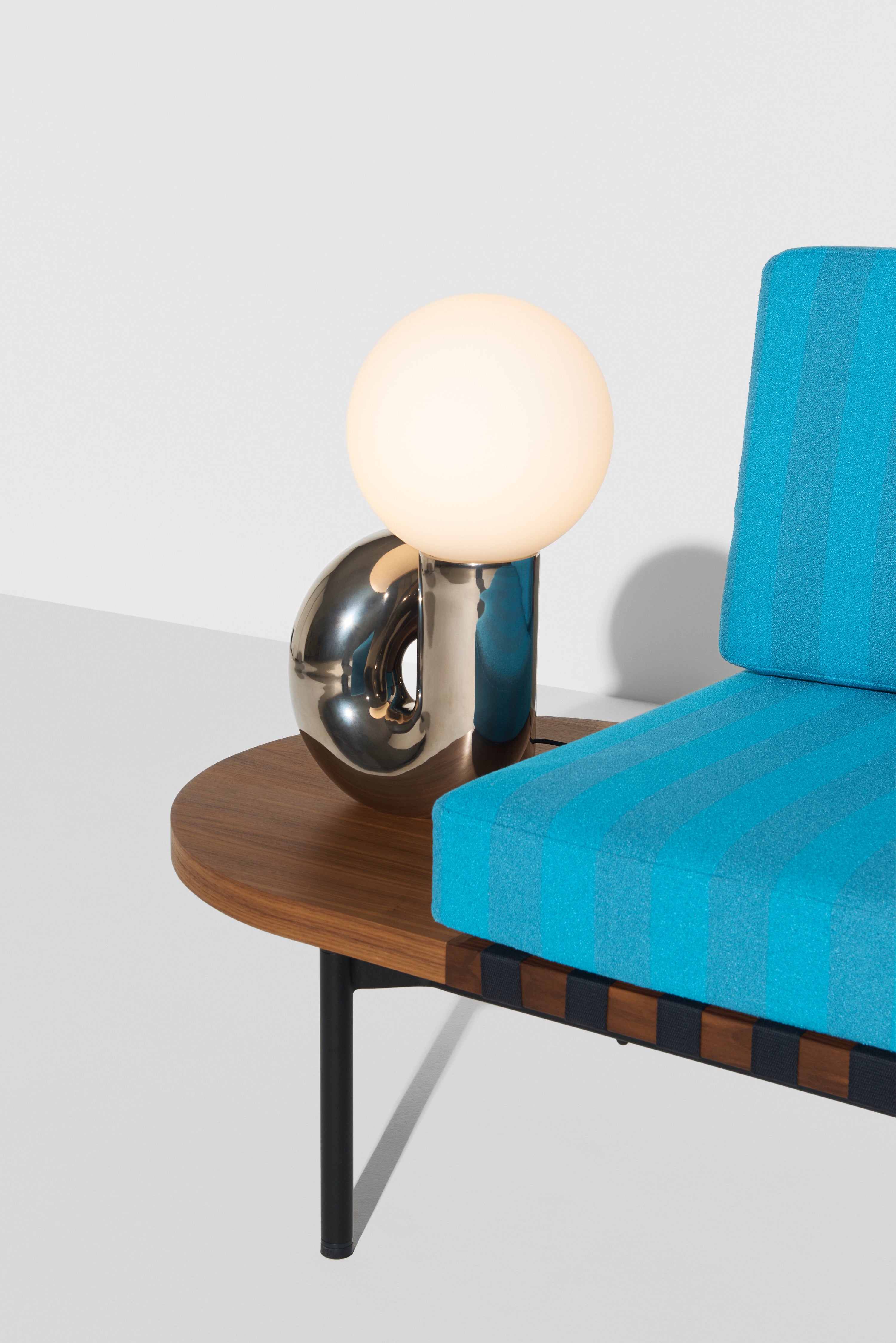 NEOTENIC silver table lamp