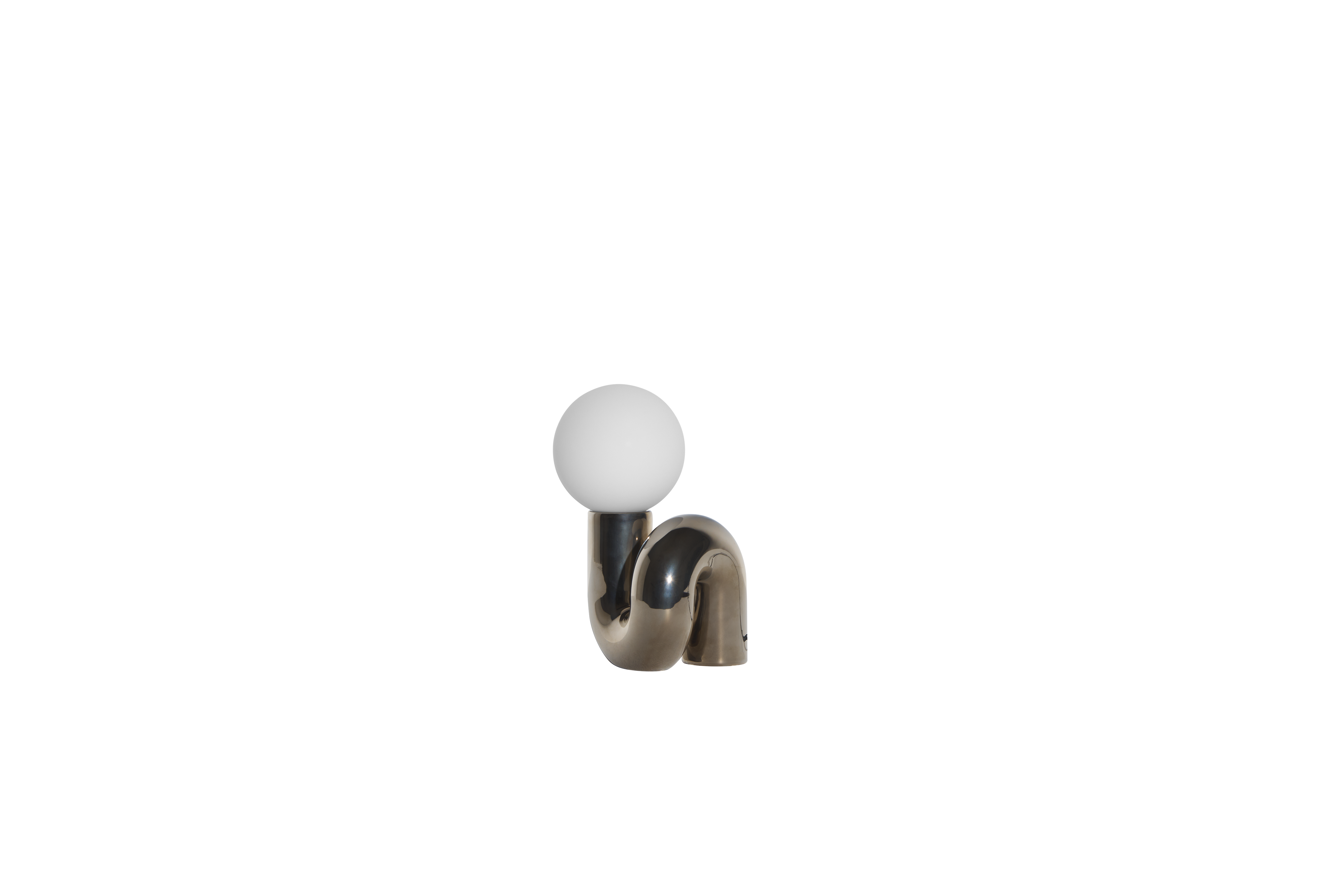 NEOTENIC silver table lamp