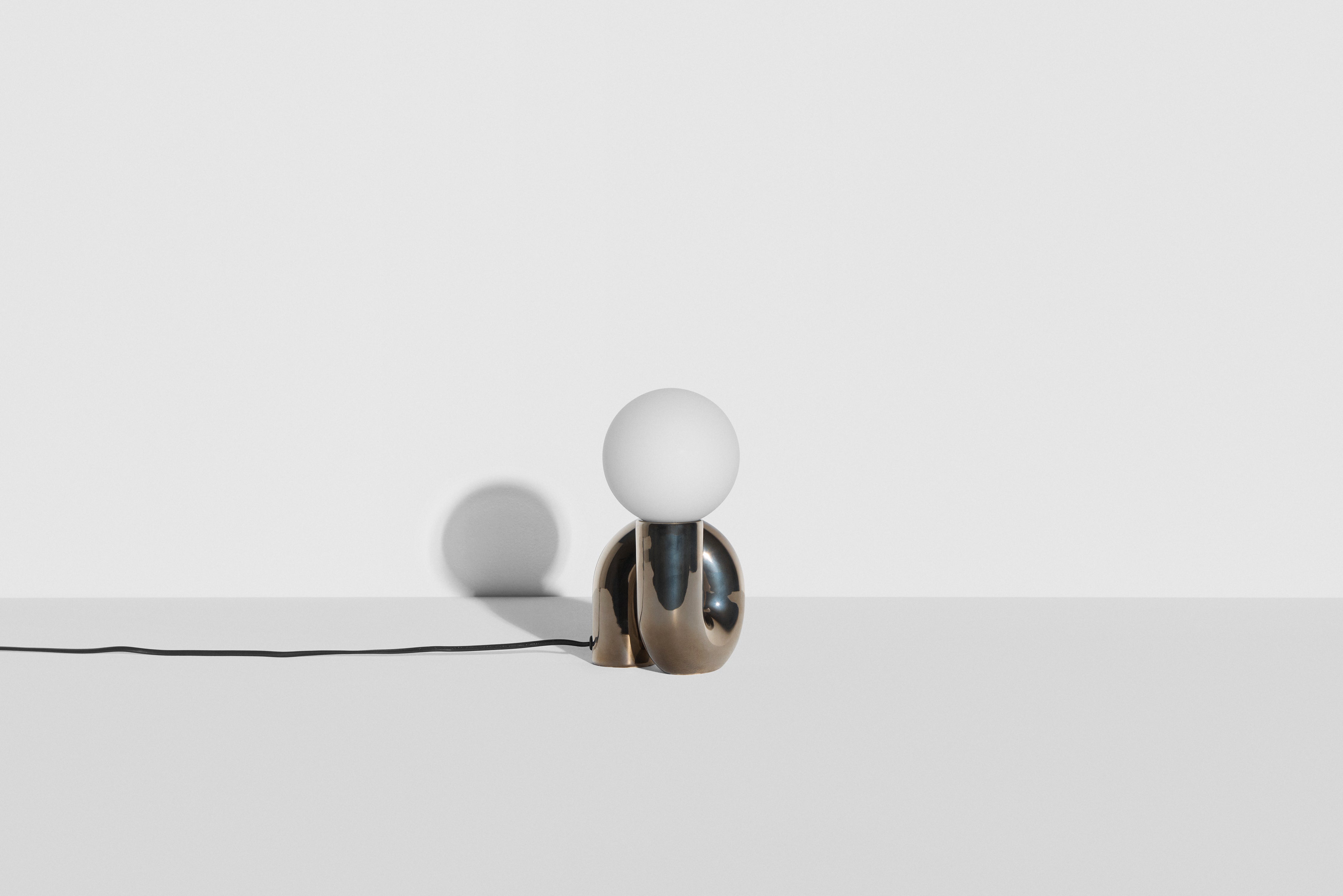 NEOTENIC silver table lamp