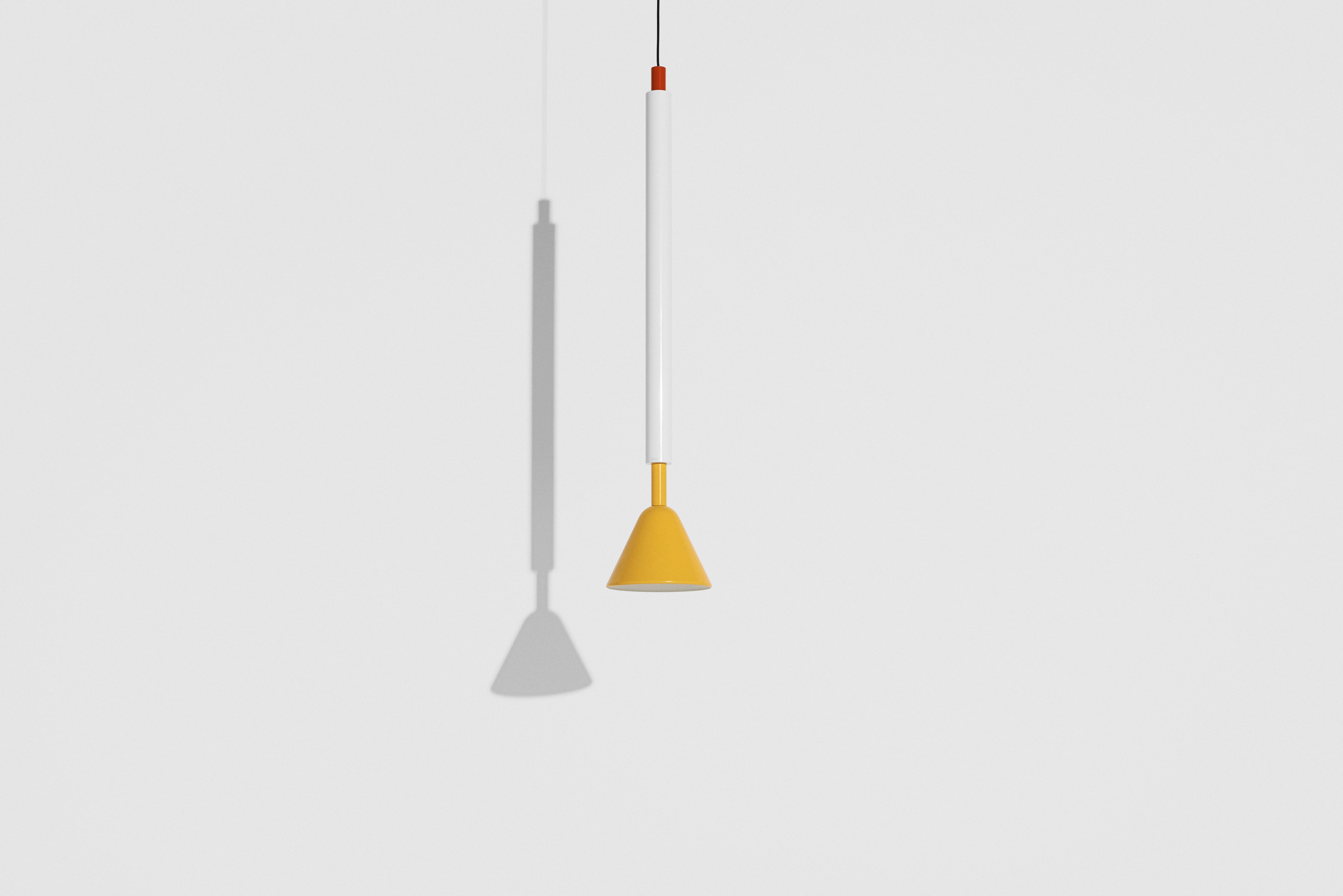 Lampa wisząca PYL żółty