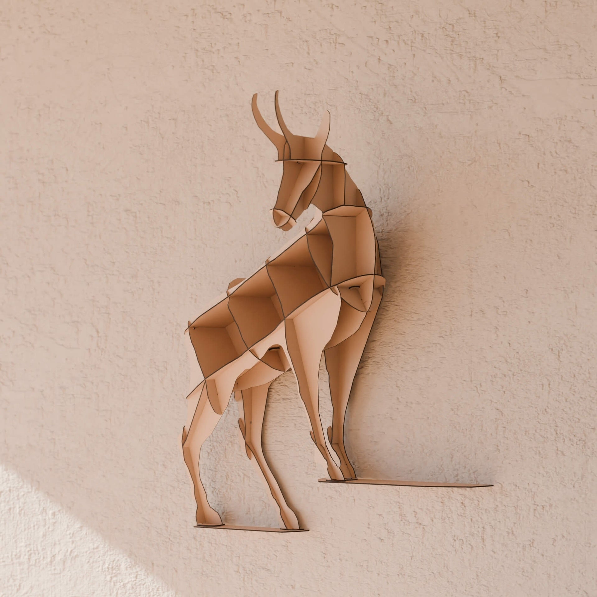 Wandregal HORACE in Beige
