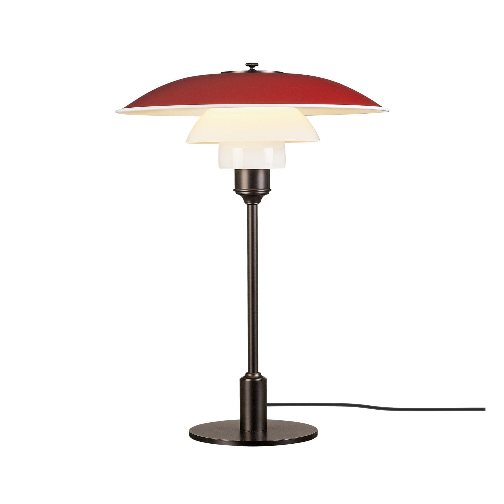 Tischlampe PH 3½-2½ rot