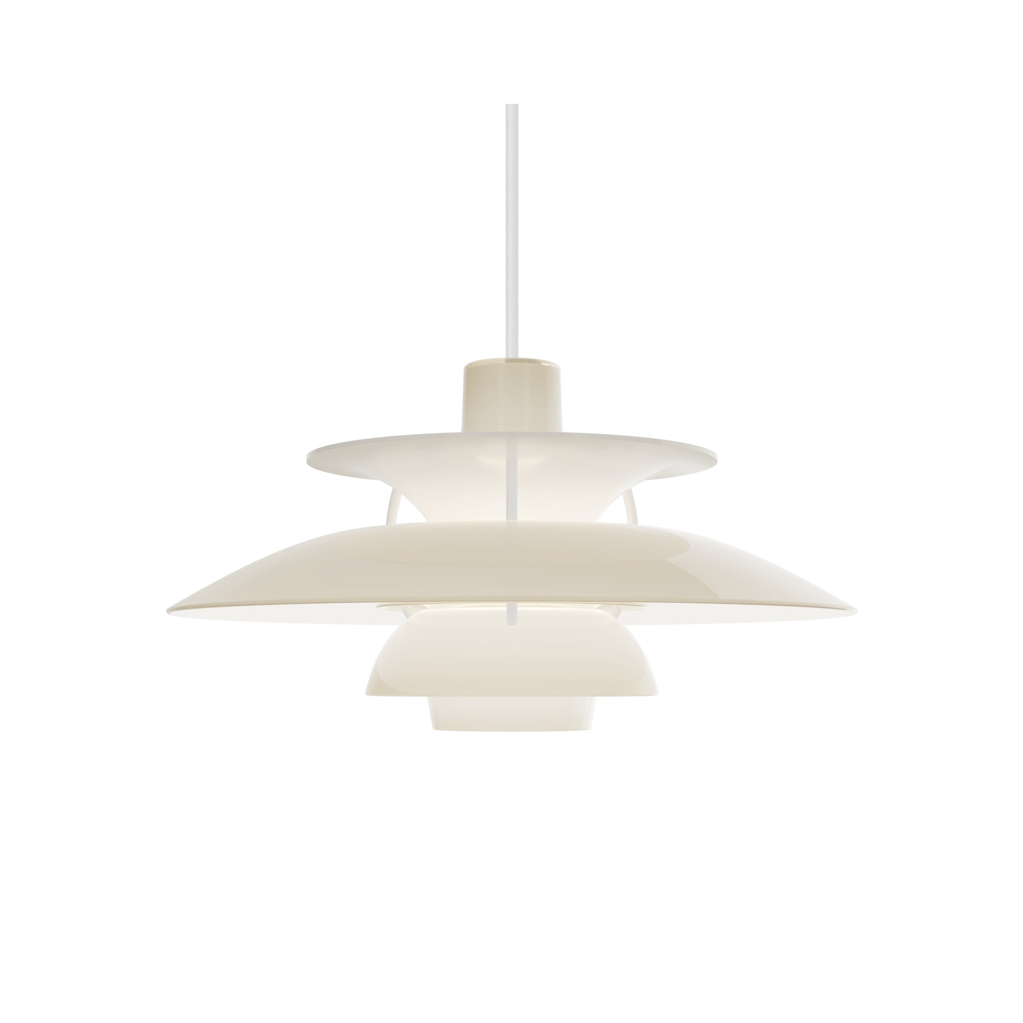 Lampa wisząca PH 5 OPAL beżowy