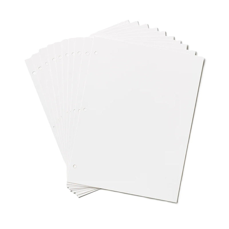 Supplementary pages for PHOTO PAPER WHITE photo album