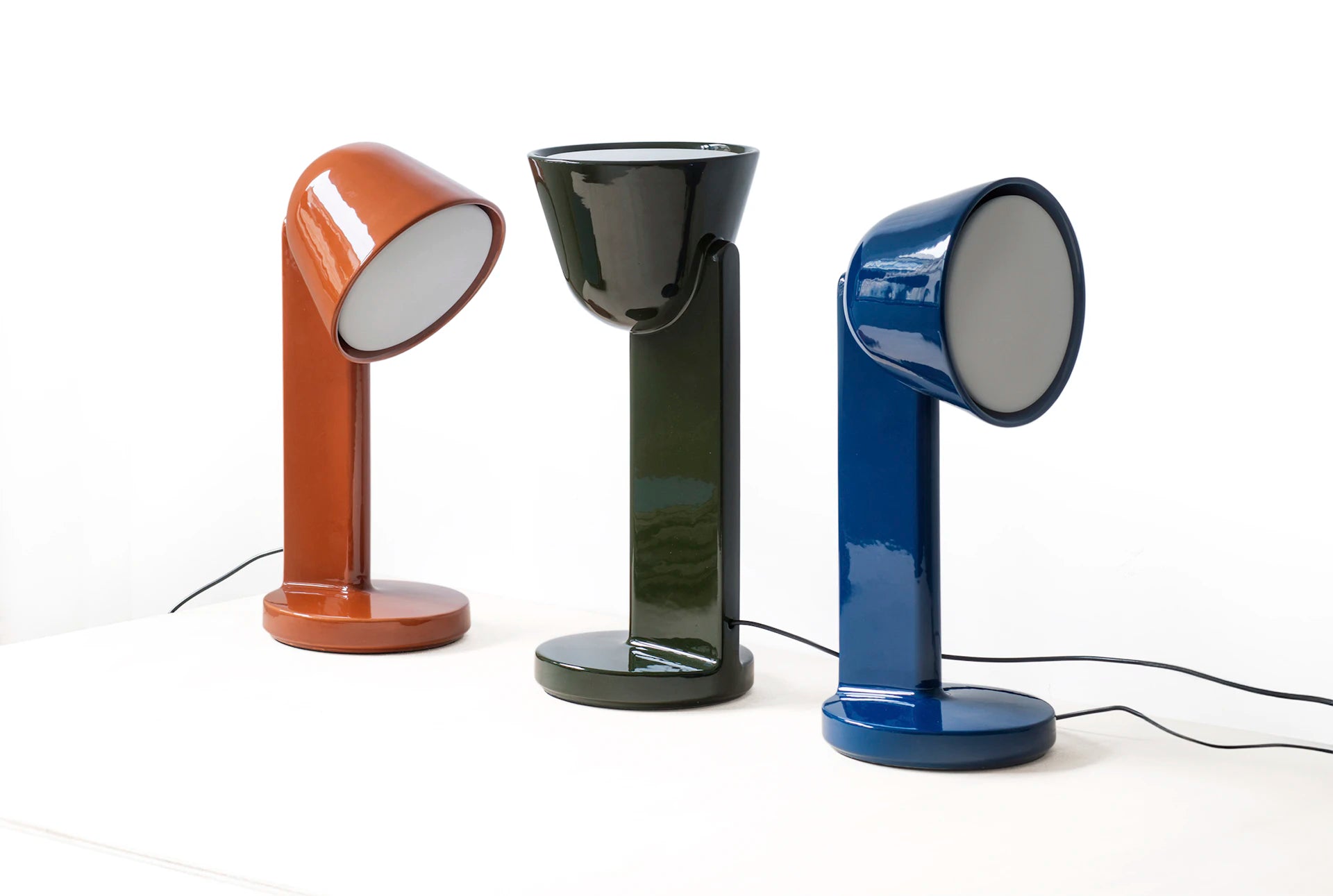 Tischlampe CÉRAMIQUE rot