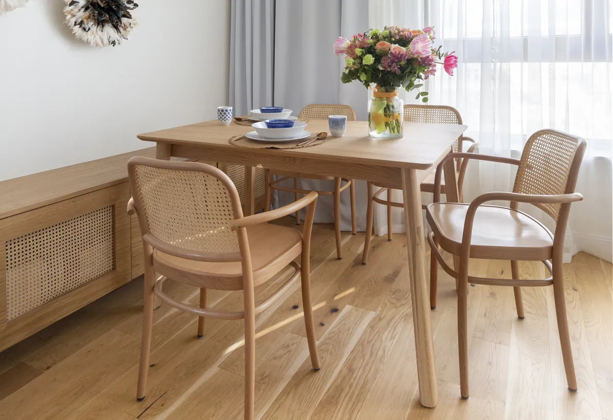 Chair with armrests Benko B-8120 beech wood