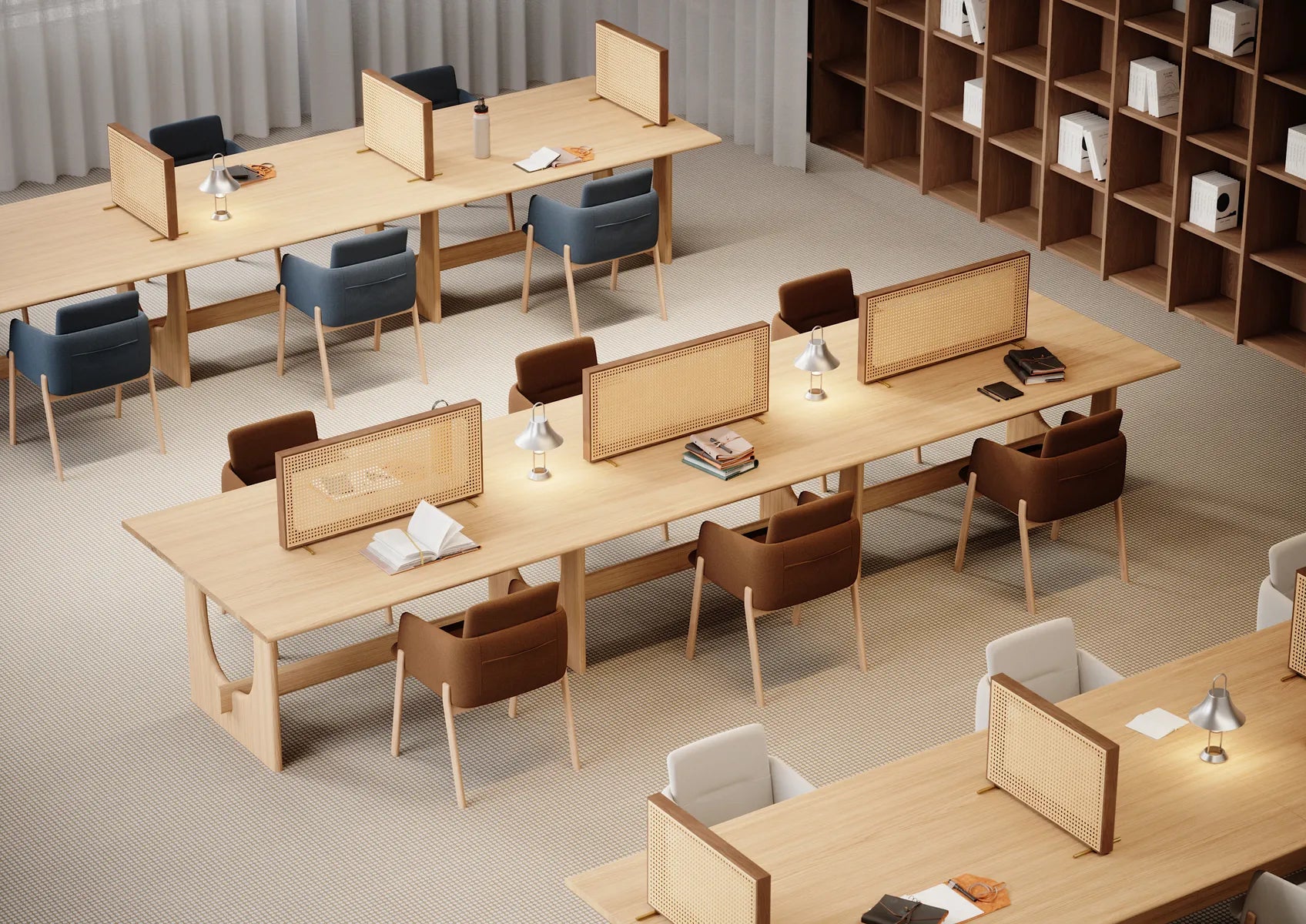 Konferenztisch Sund Eiche Holz