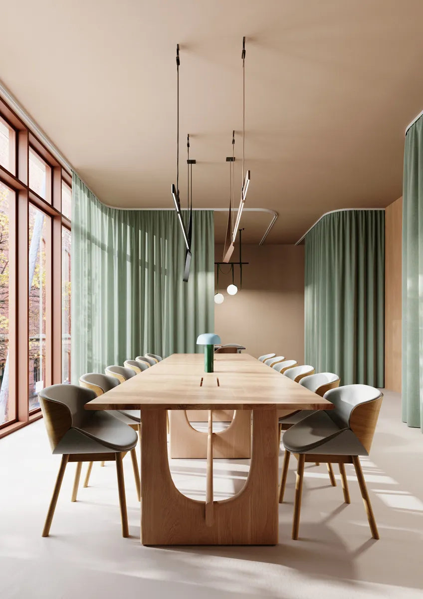Konferenztisch Sund Eiche Holz
