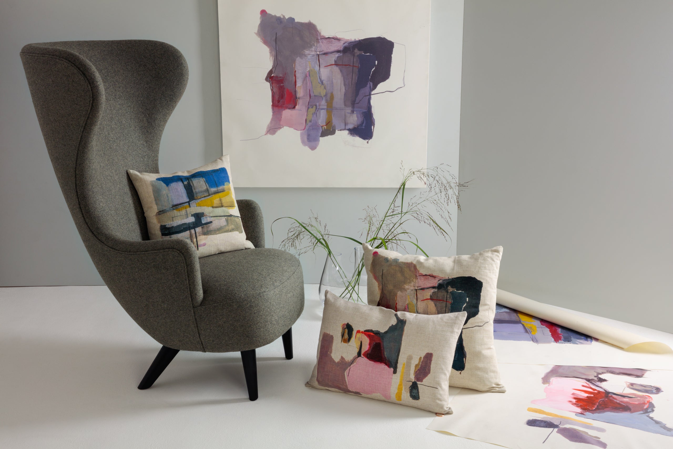 Polsterer Wingback -Sessel