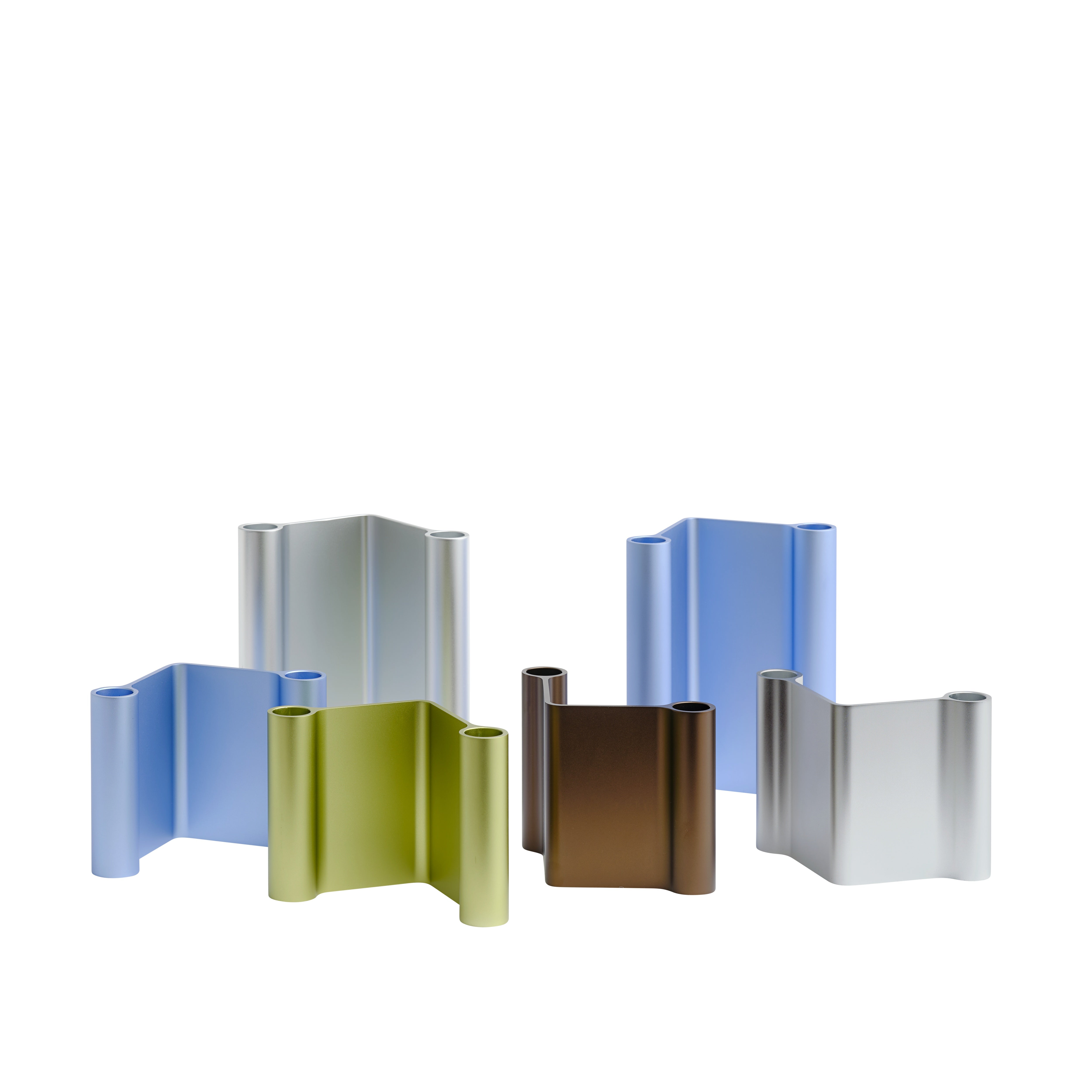 Kerzenhalter PAIR Aluminium