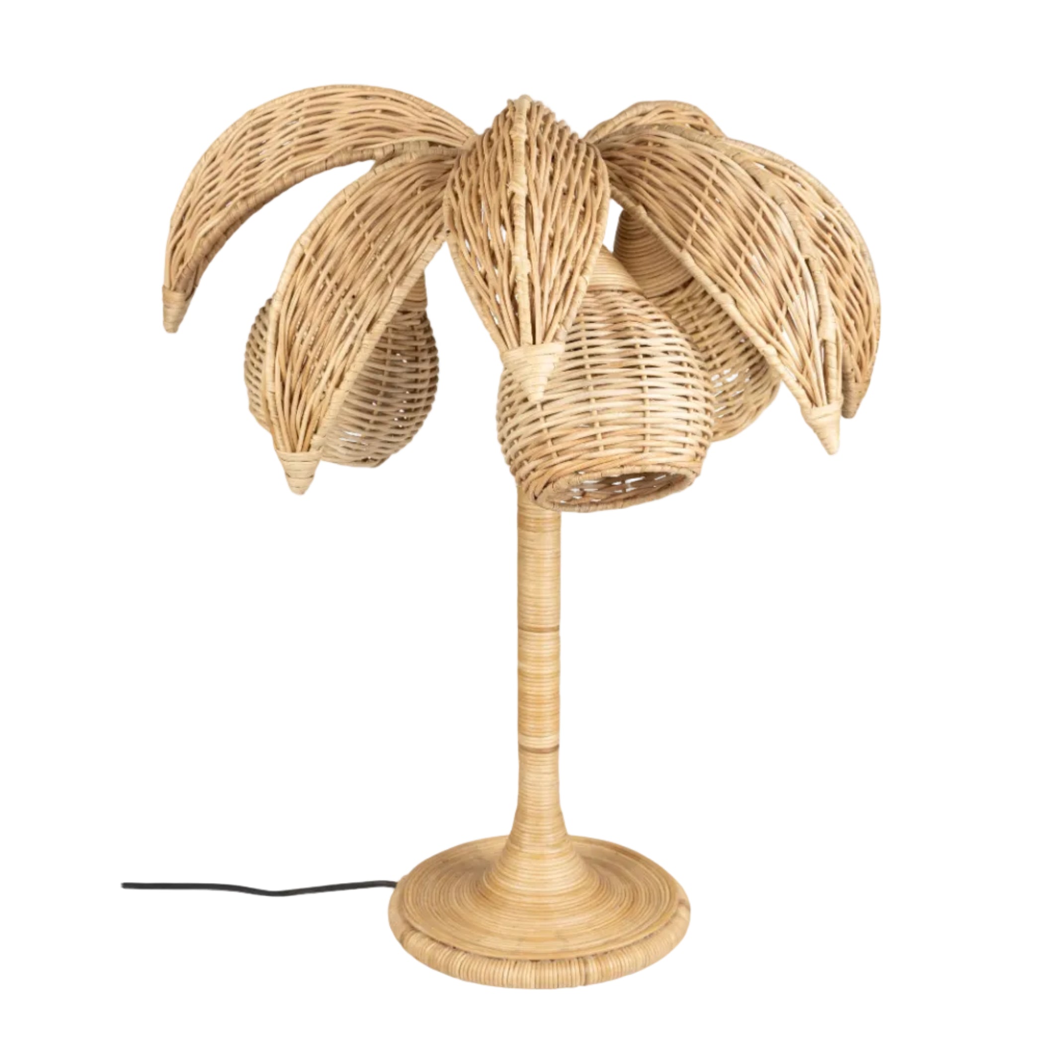 Lampa stołowa PALMTREE rattan