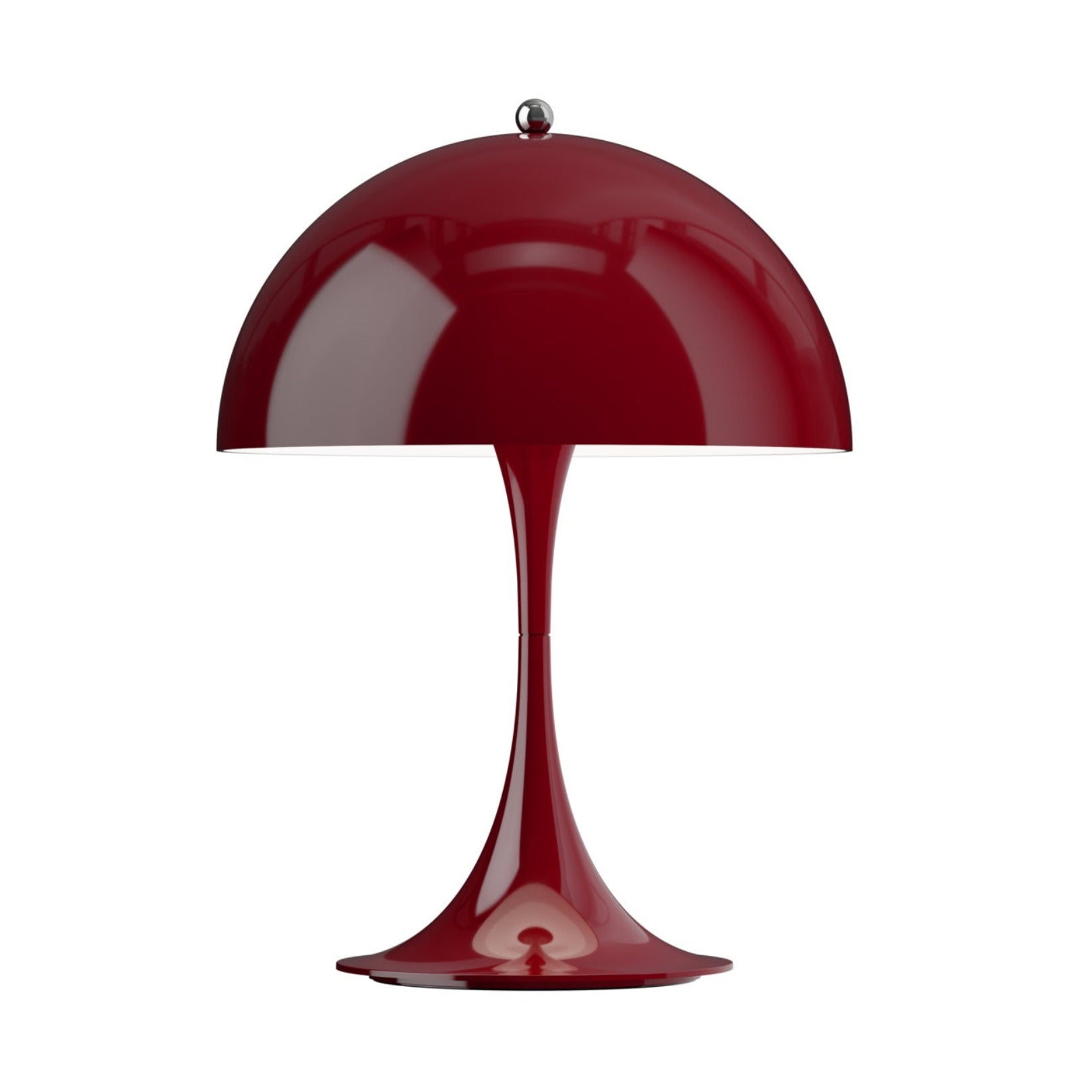 Tragbare Lampe PANTHELLA 250 burgunderrot