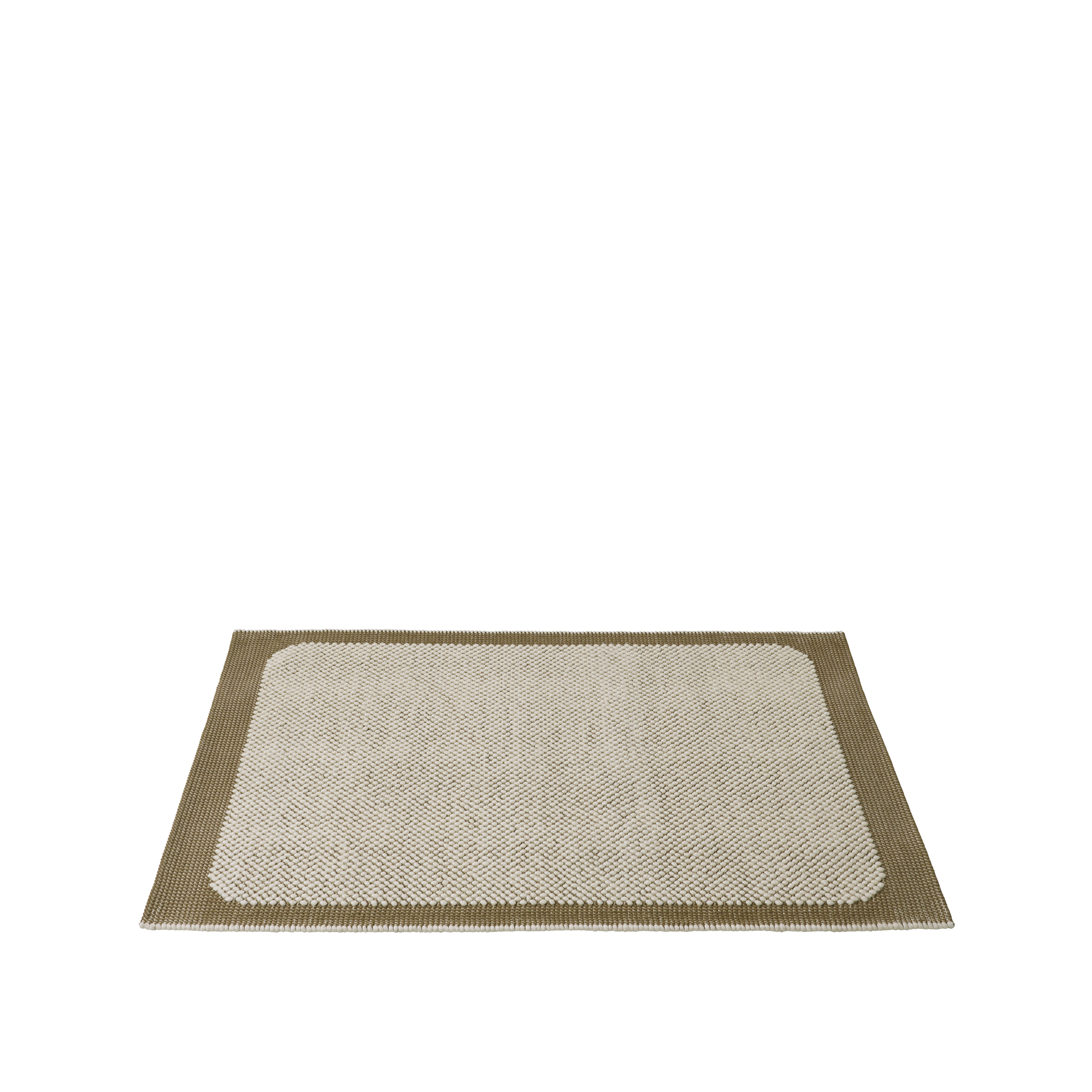Teppich PEBBLE grün mit beige