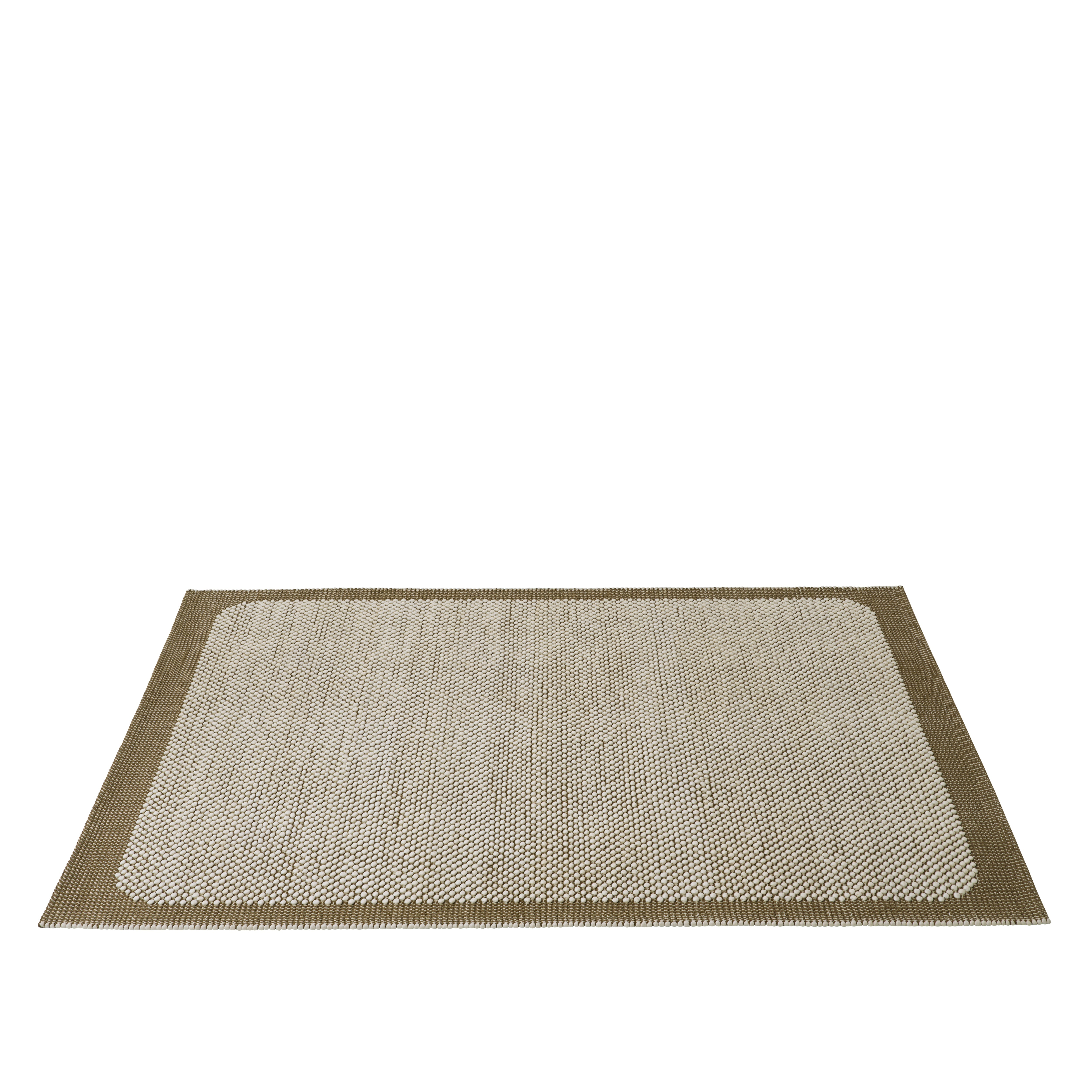 Teppich PEBBLE grün mit beige