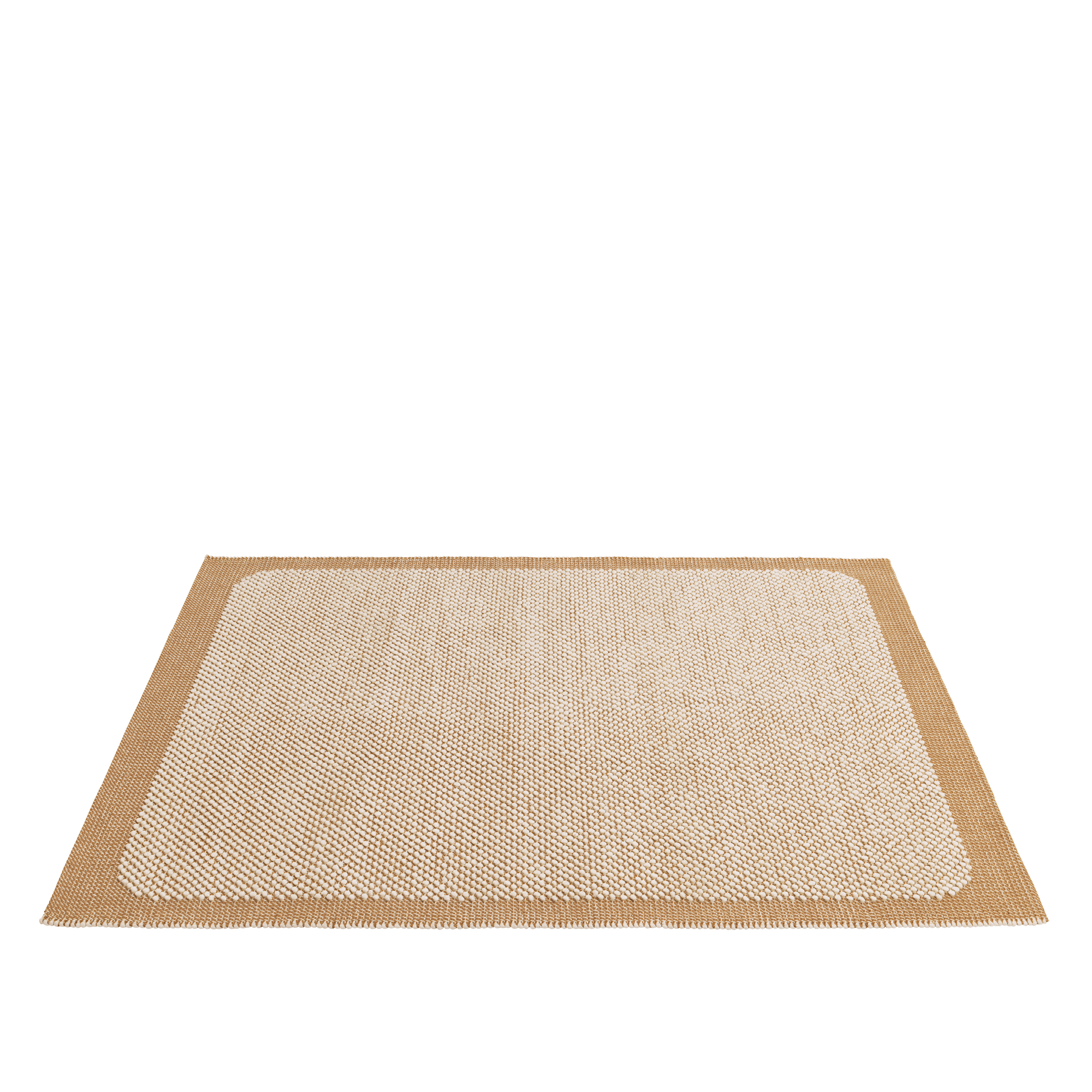 Teppich PEBBLE orange mit beige