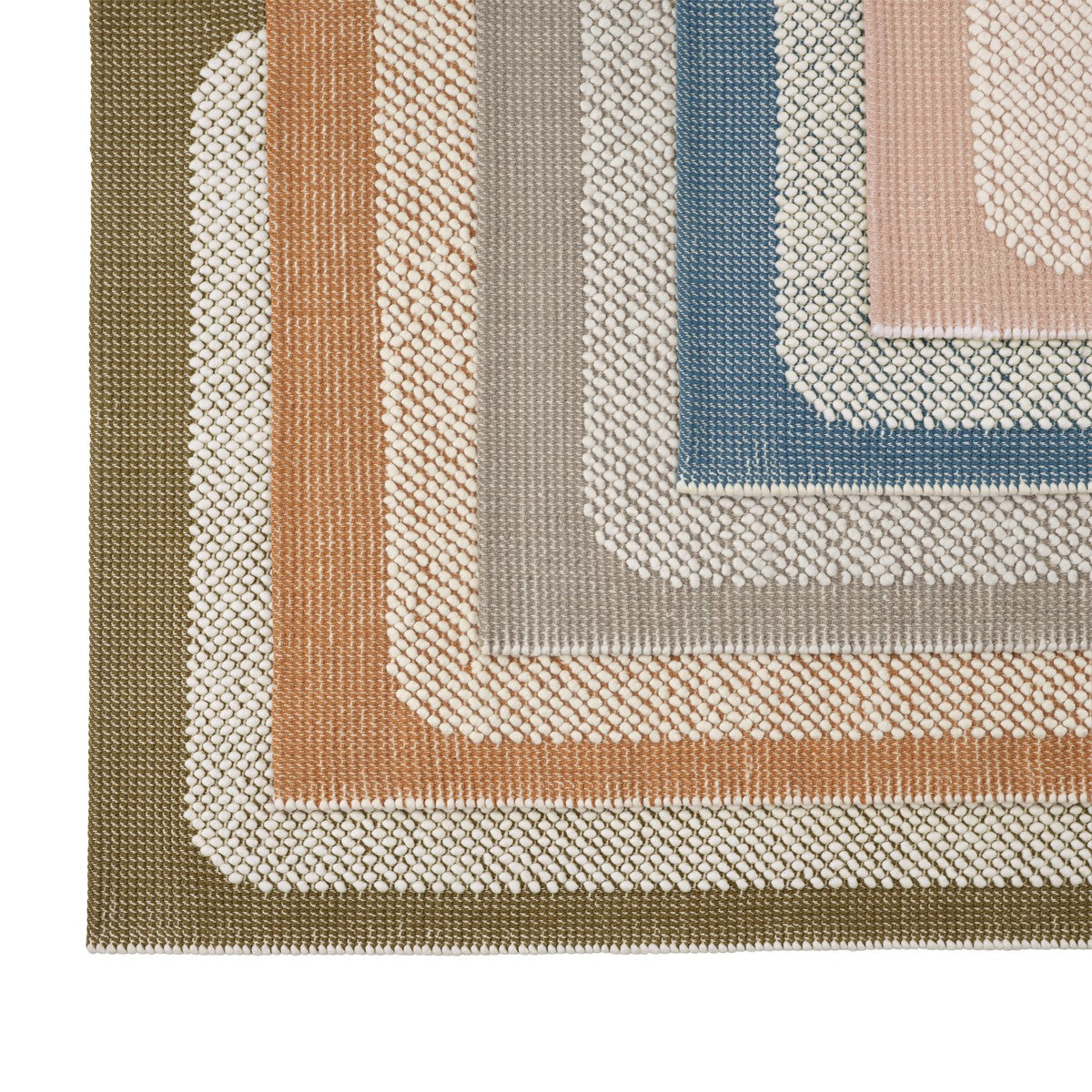 Dywan PEBBLE jasnoszary z beżowym