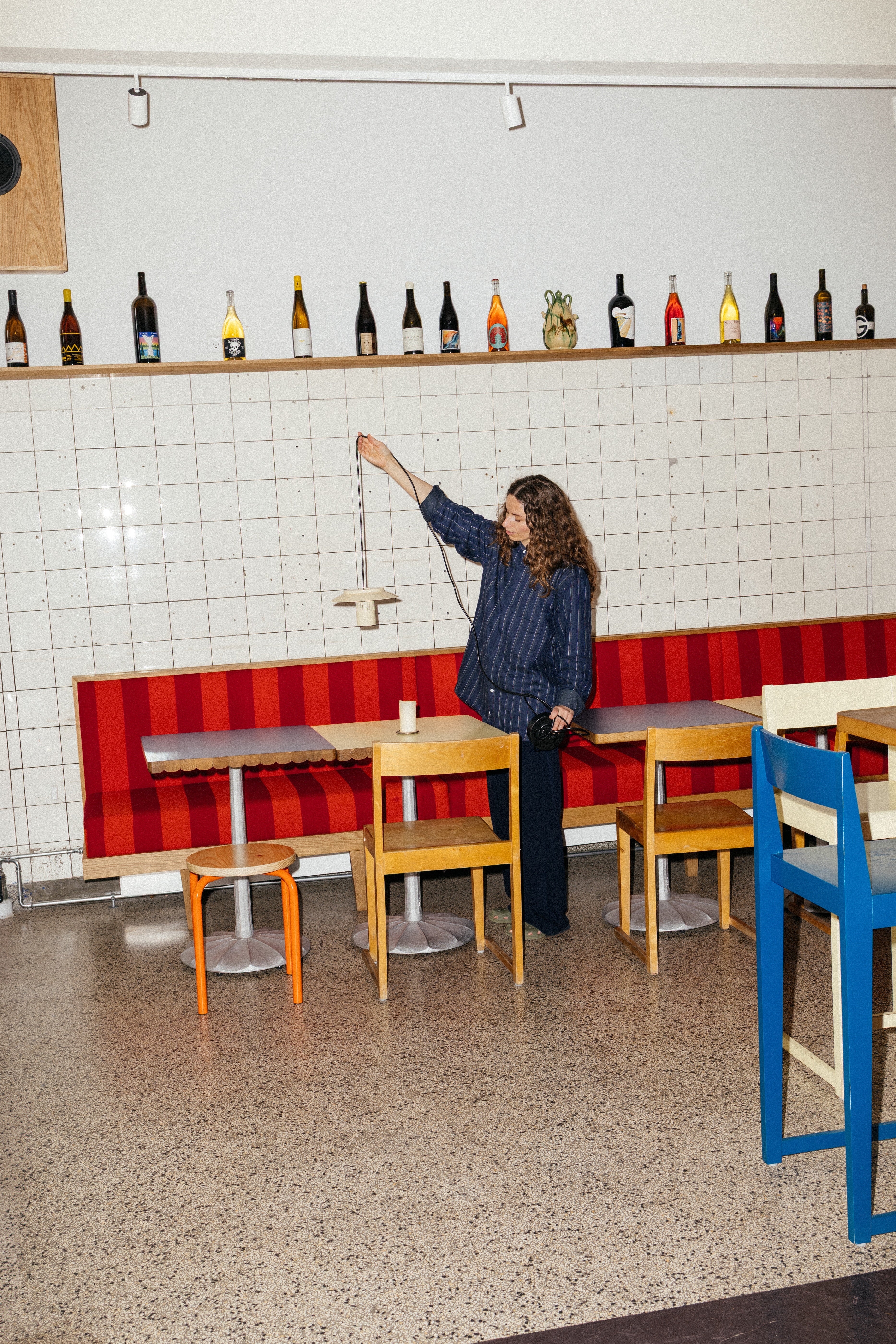 LILLE white pendant lamp