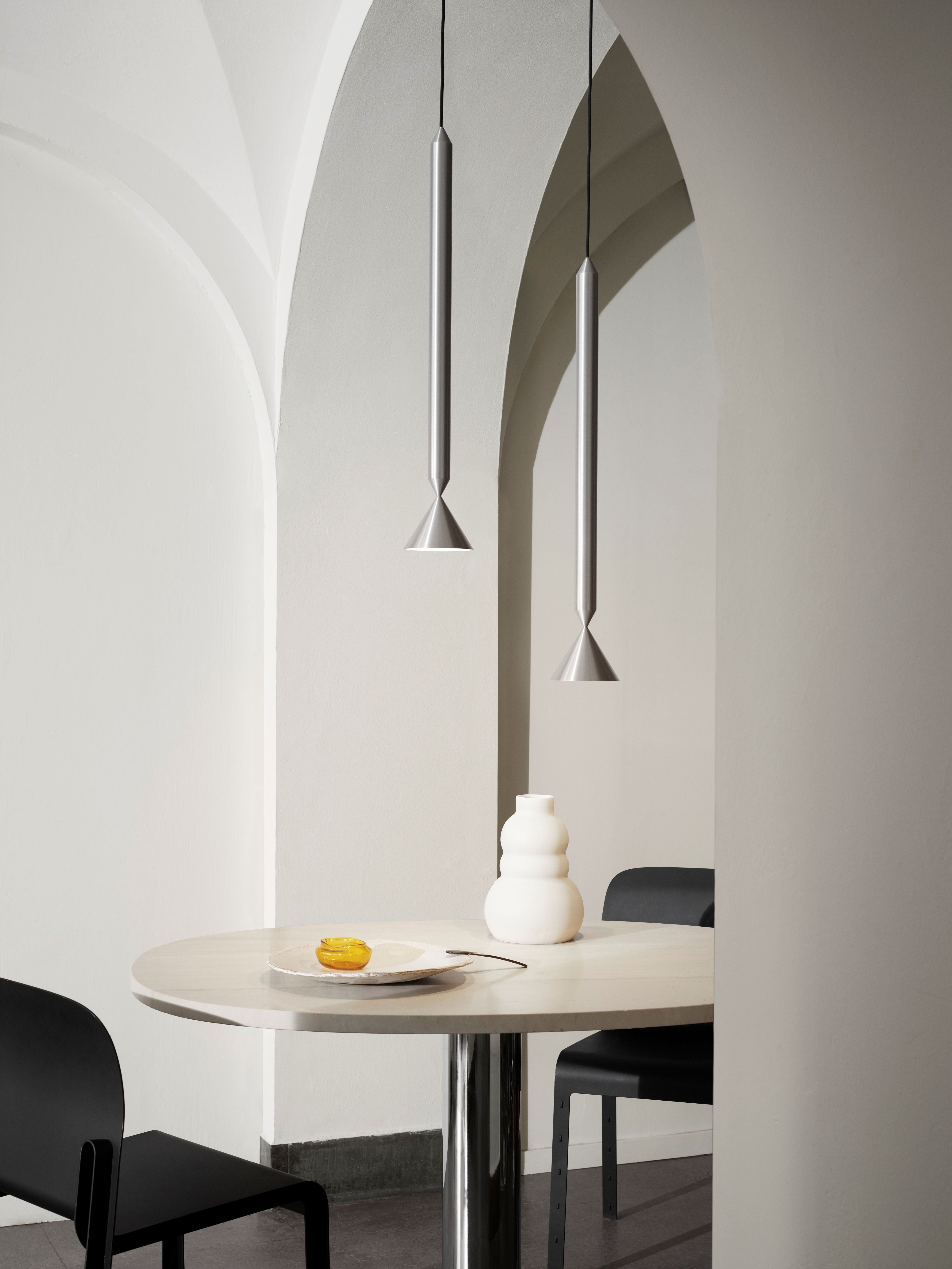 APOLLO GRAND Silver Pendant Lamp