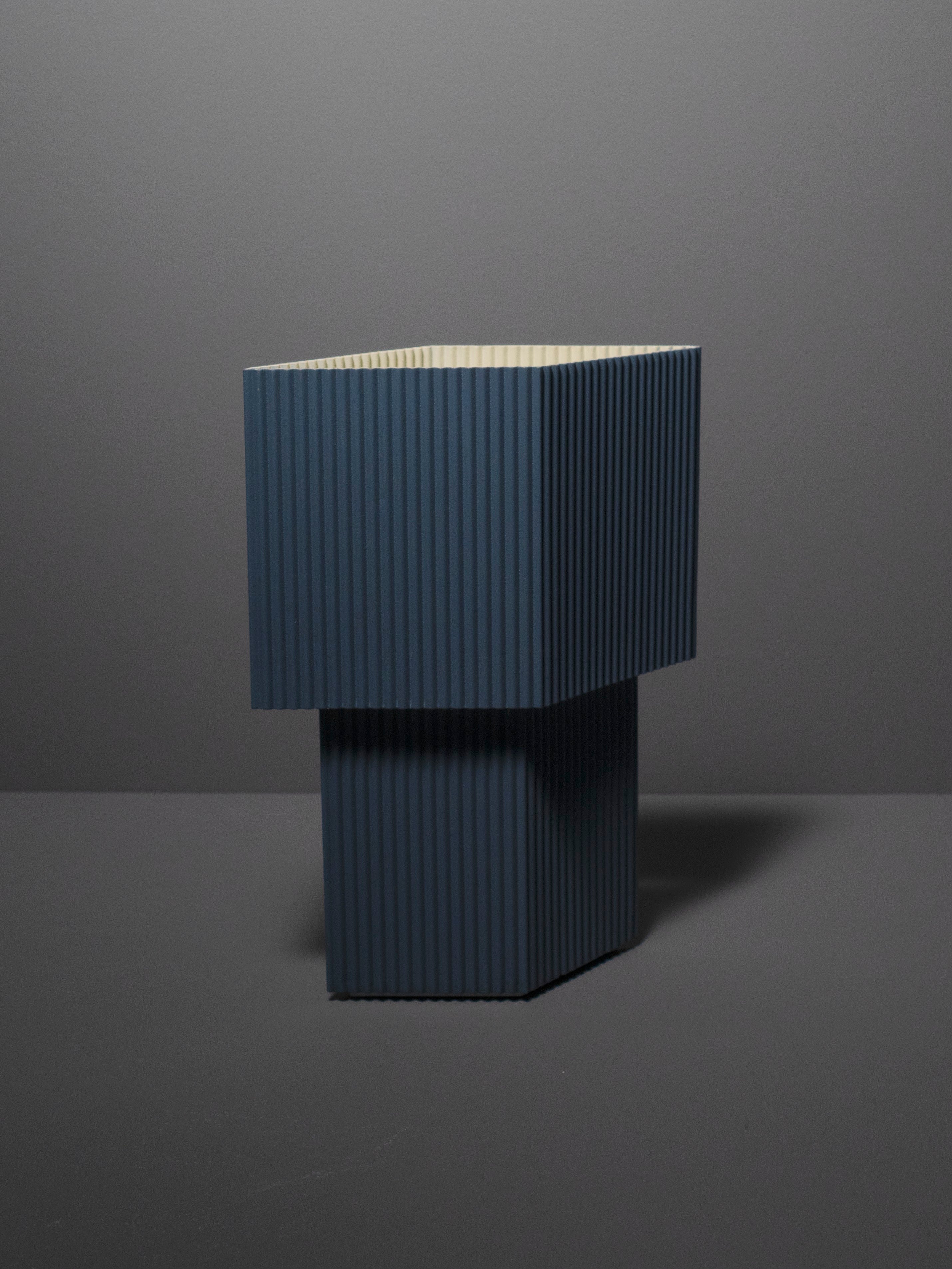 ROMB MINI Dark Blue Table Lamp