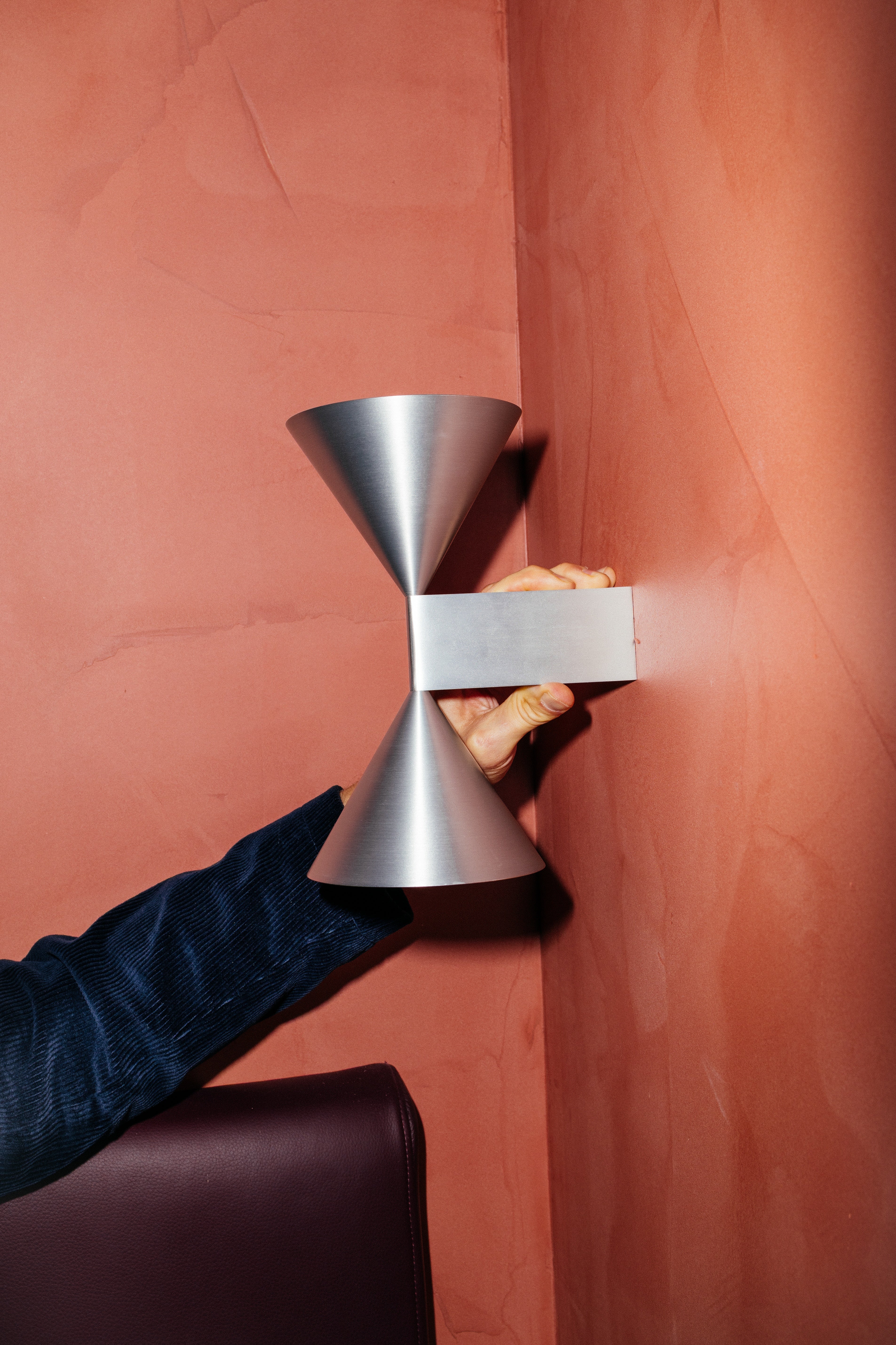 APOLLO GRAND Silver Wall Lamp